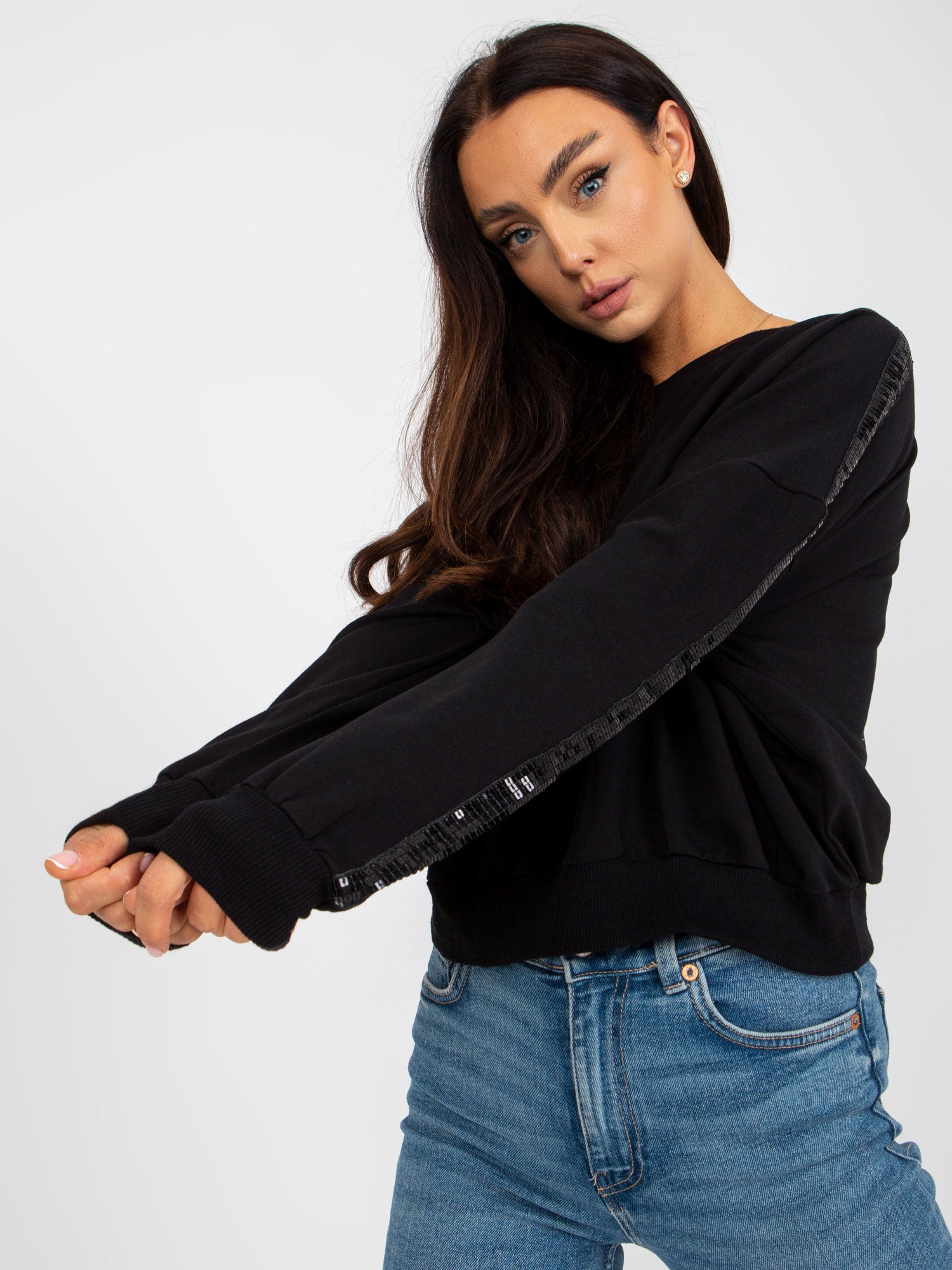 Bluza bez kaptura RUE PARIS