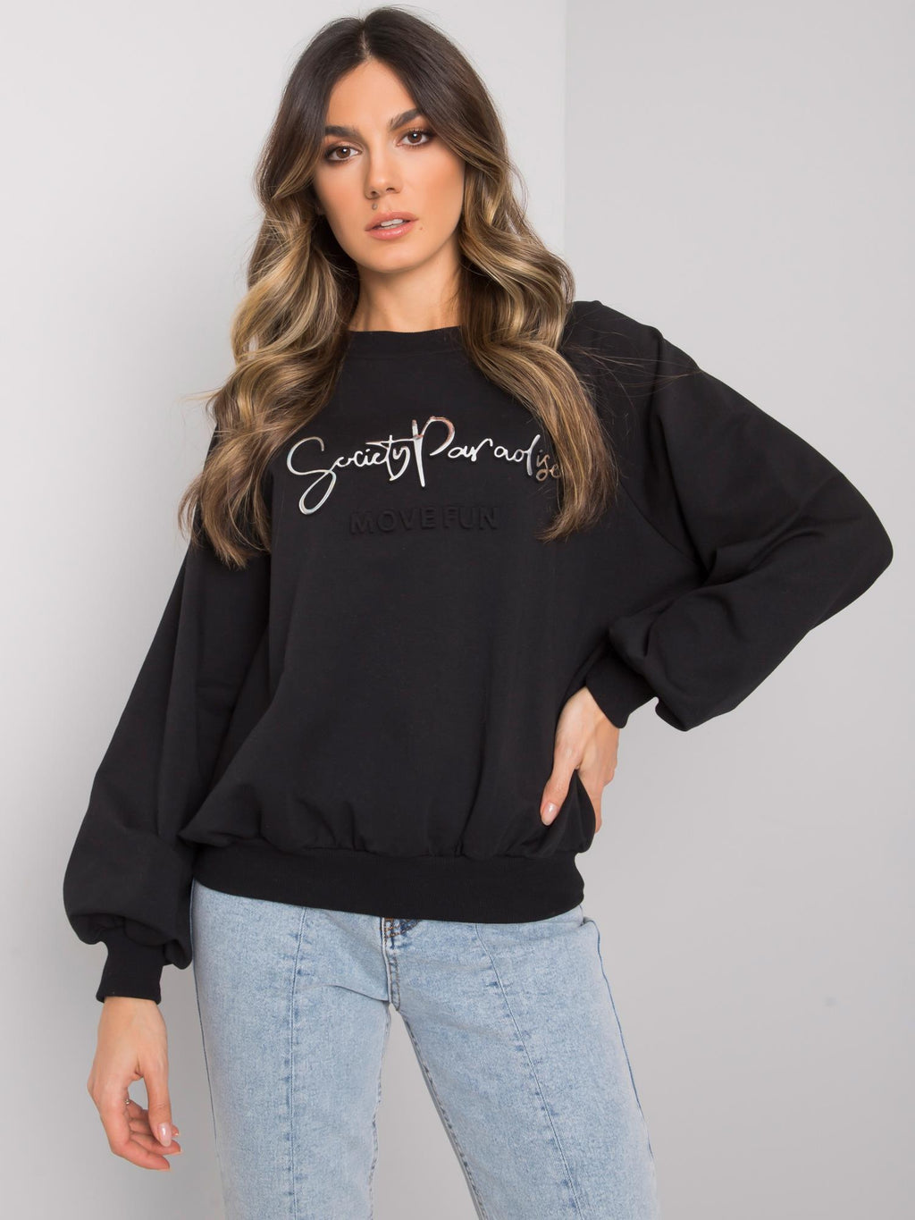 Bluza bez kaptura RUE PARIS