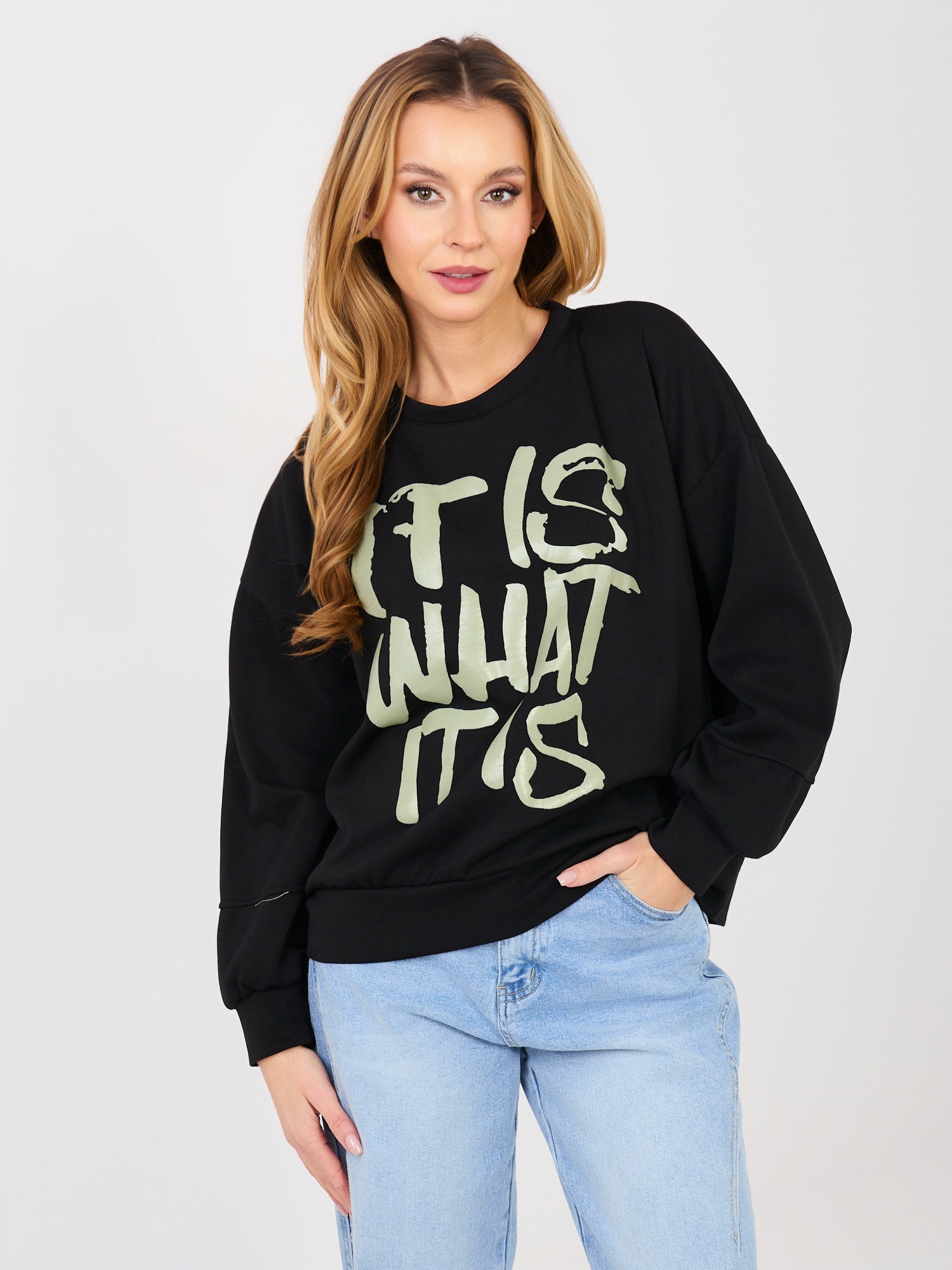 Bluza z nadrukiem RUE PARIS