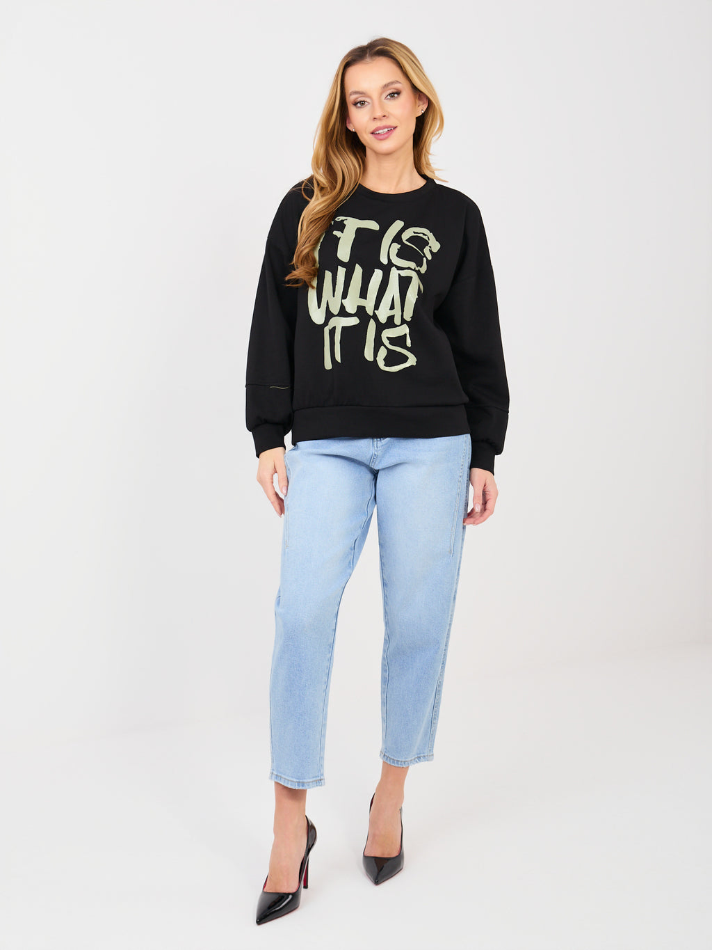 Bluza z nadrukiem RUE PARIS