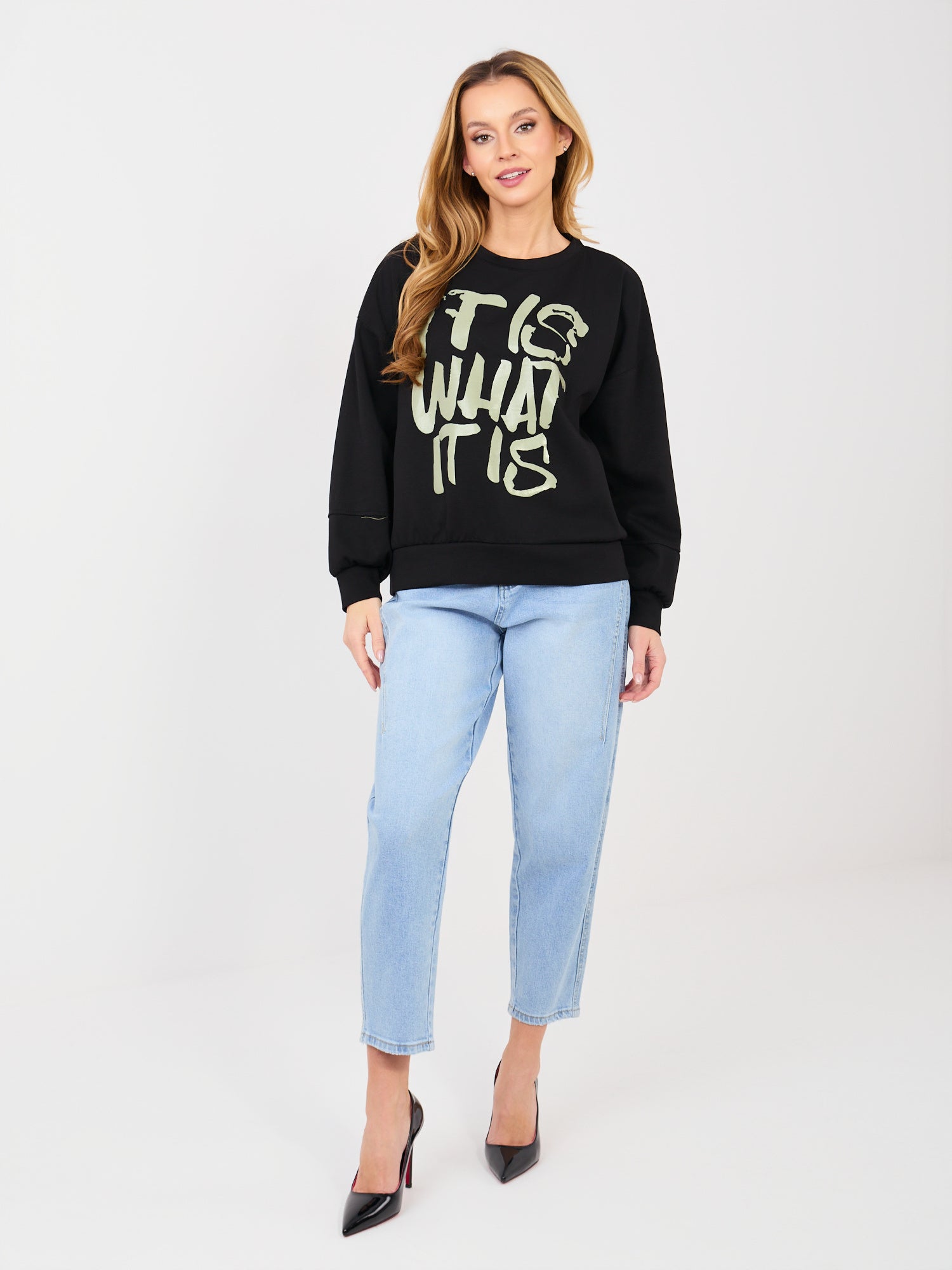 Bluza z nadrukiem RUE PARIS