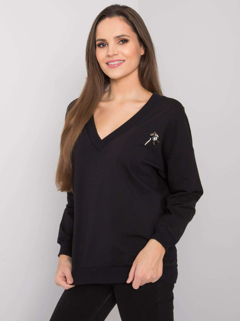 Bluza bez kaptura RUE PARIS