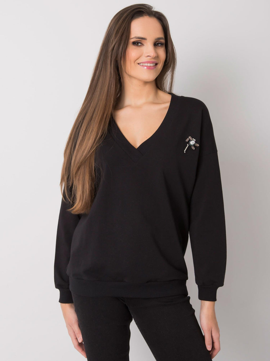 Bluza bez kaptura RUE PARIS