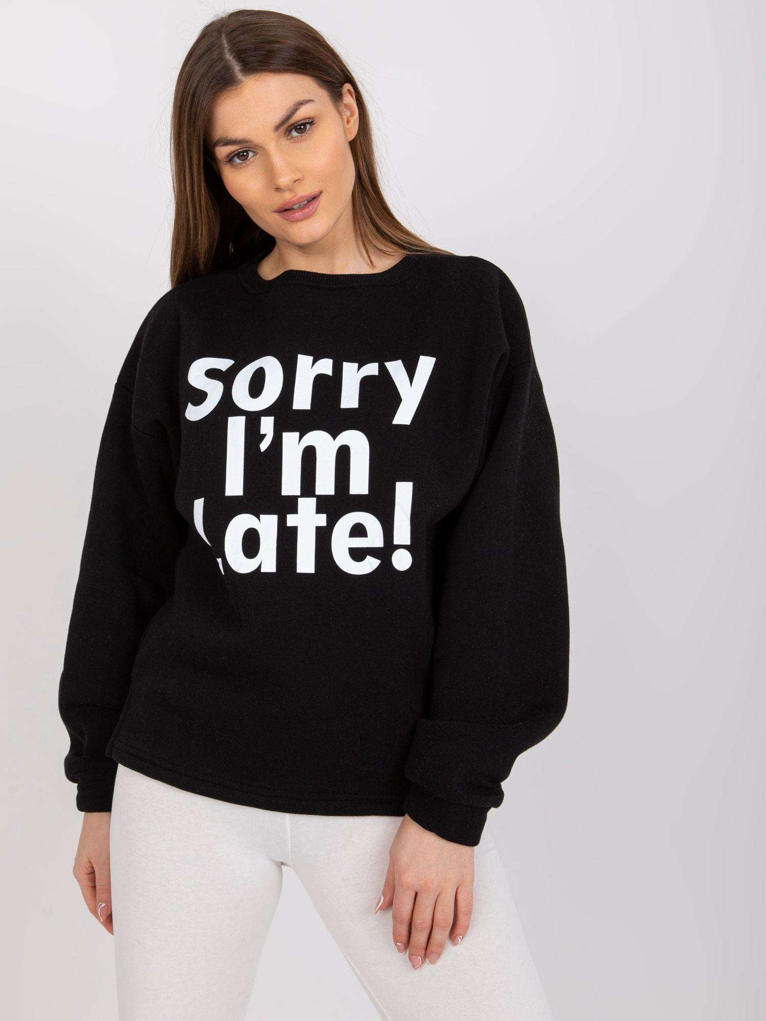 Bluza bez kaptura ex moda