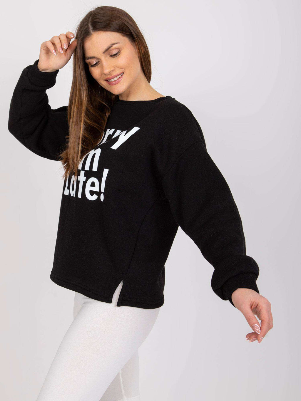 Bluza bez kaptura ex moda