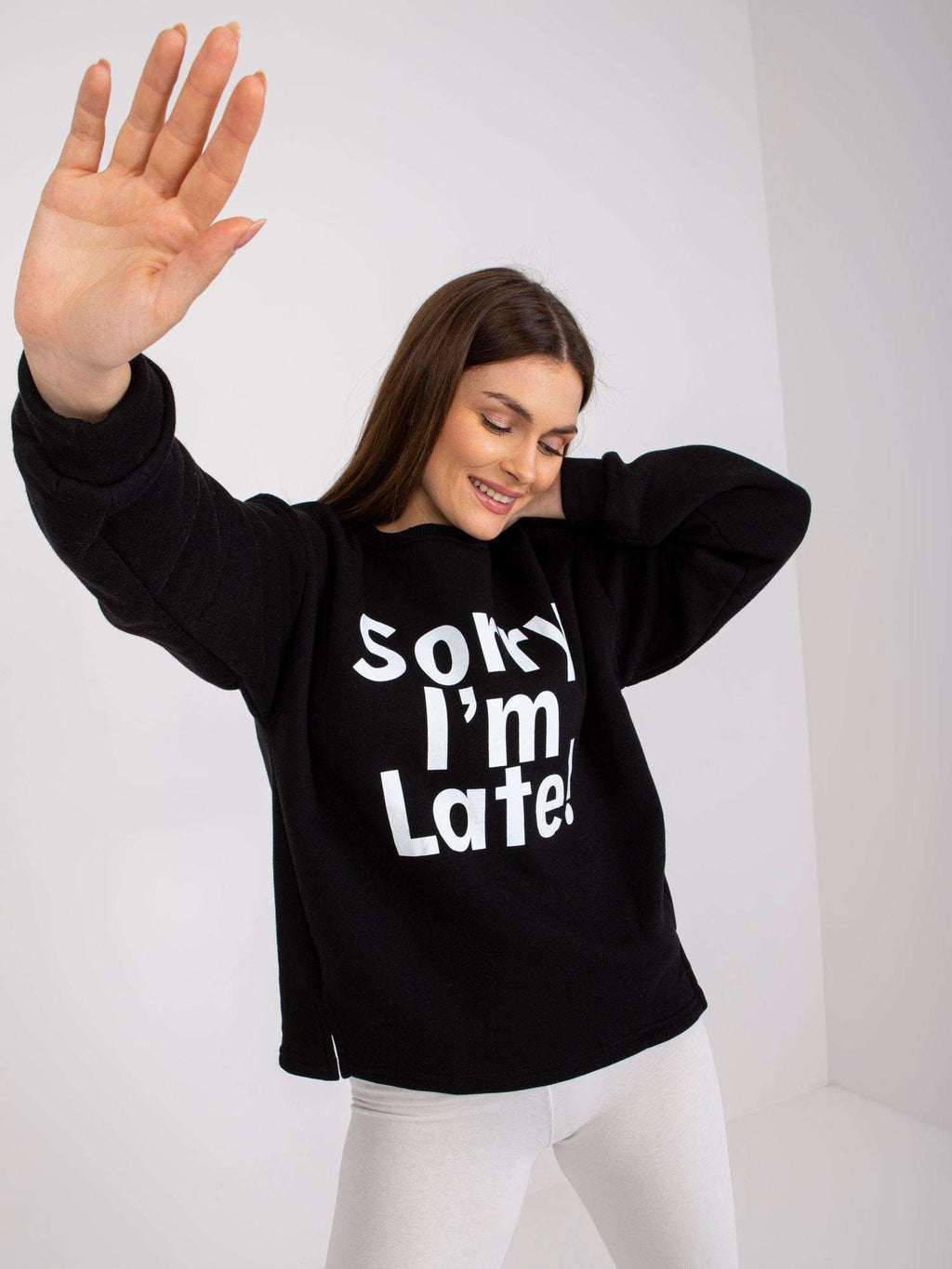 Bluza bez kaptura ex moda