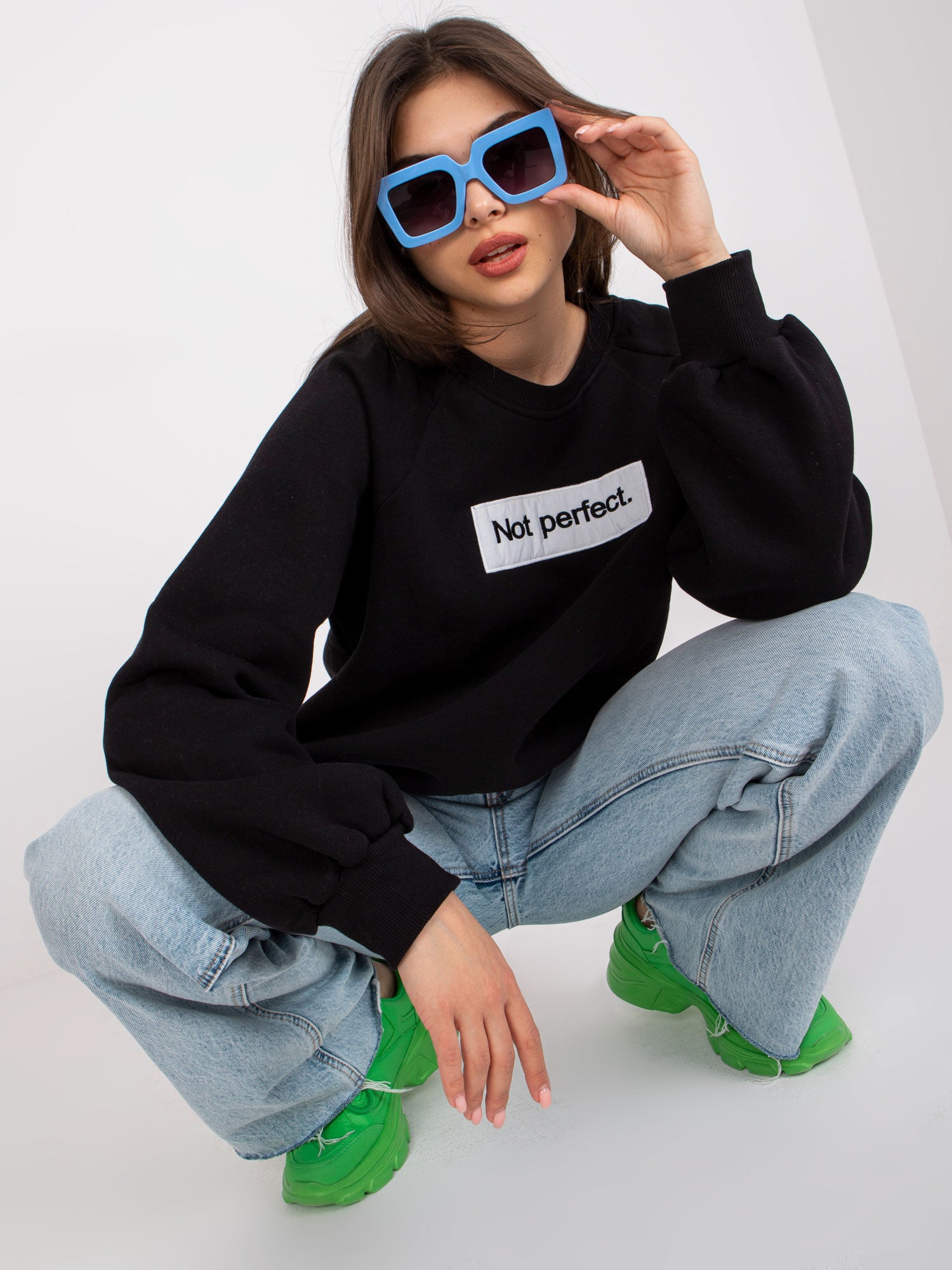 Bluza bez kaptura ex moda