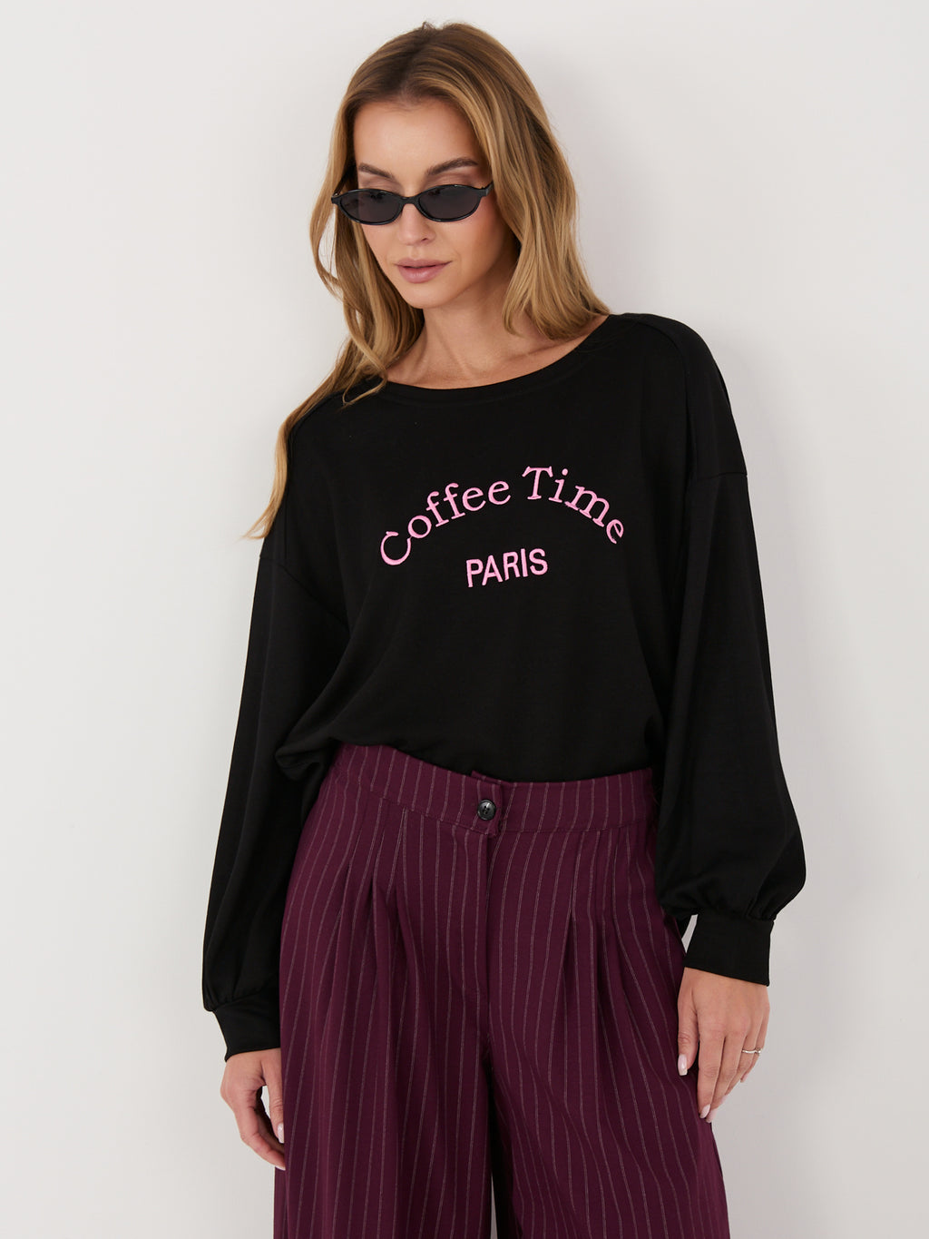 Bluza bez kaptura RUE PARIS