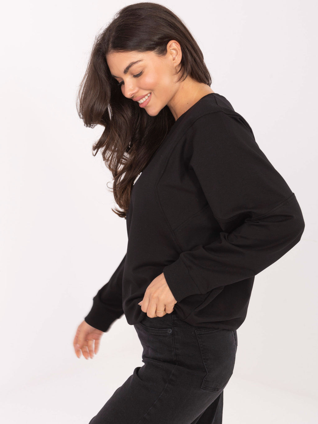 Bluza bez kaptura RUE PARIS