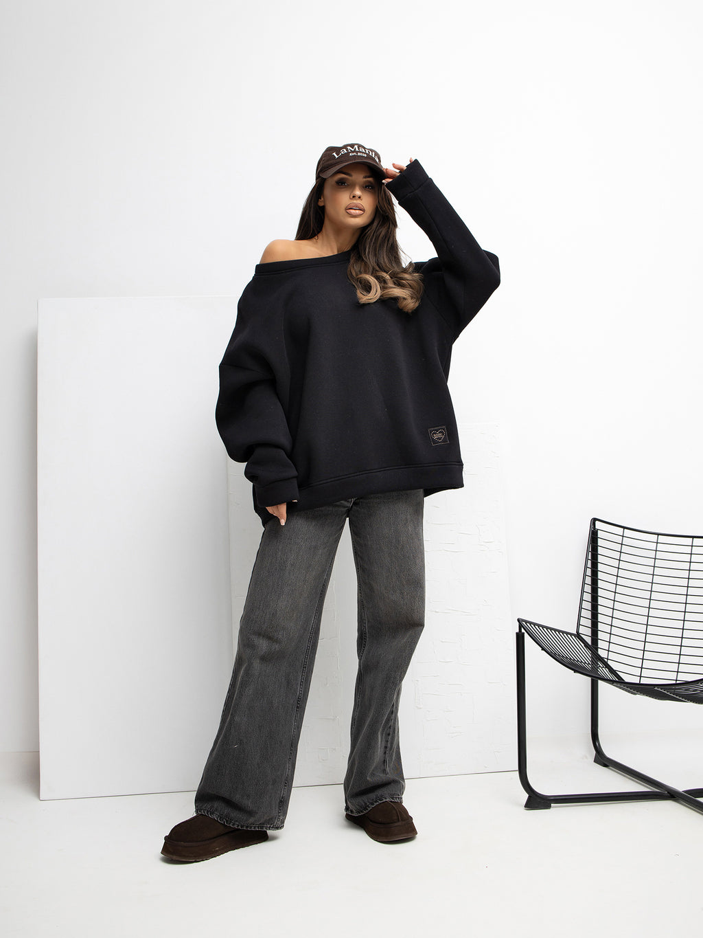 Bluza bez kaptura RUE PARIS
