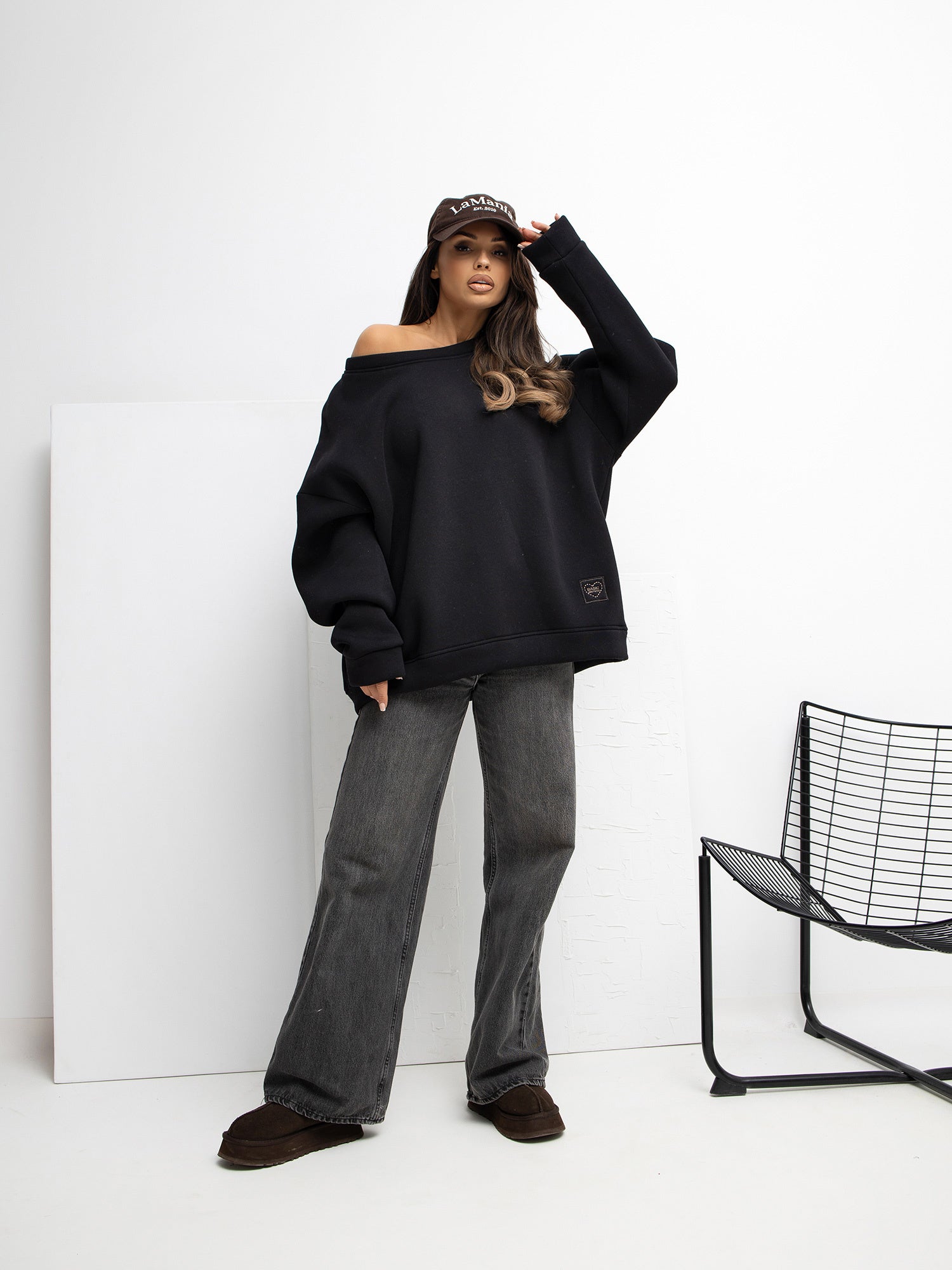 Bluza bez kaptura RUE PARIS