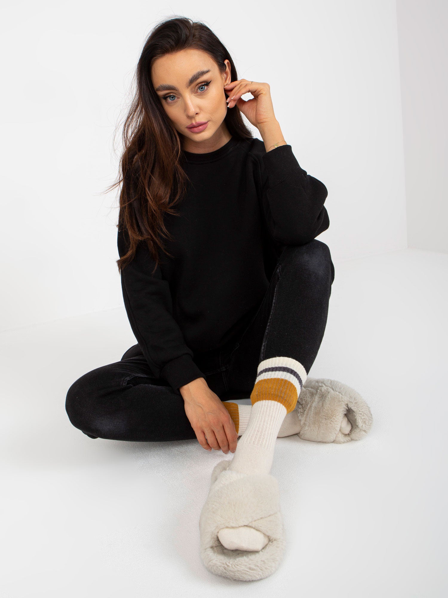 Bluza bez kaptura ex moda