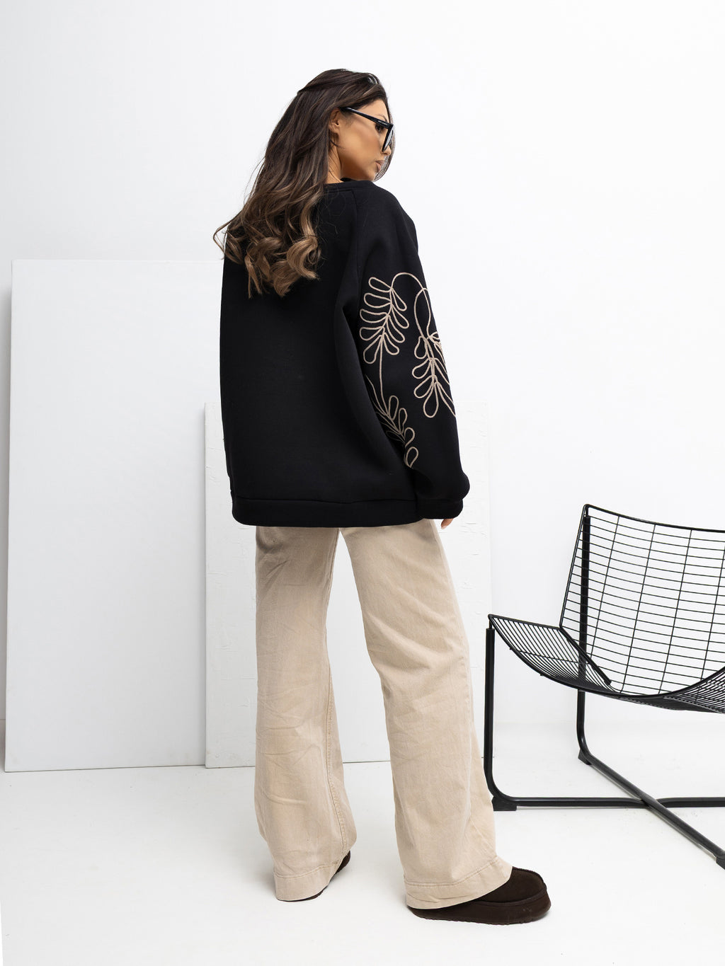 Bluza bez kaptura RUE PARIS