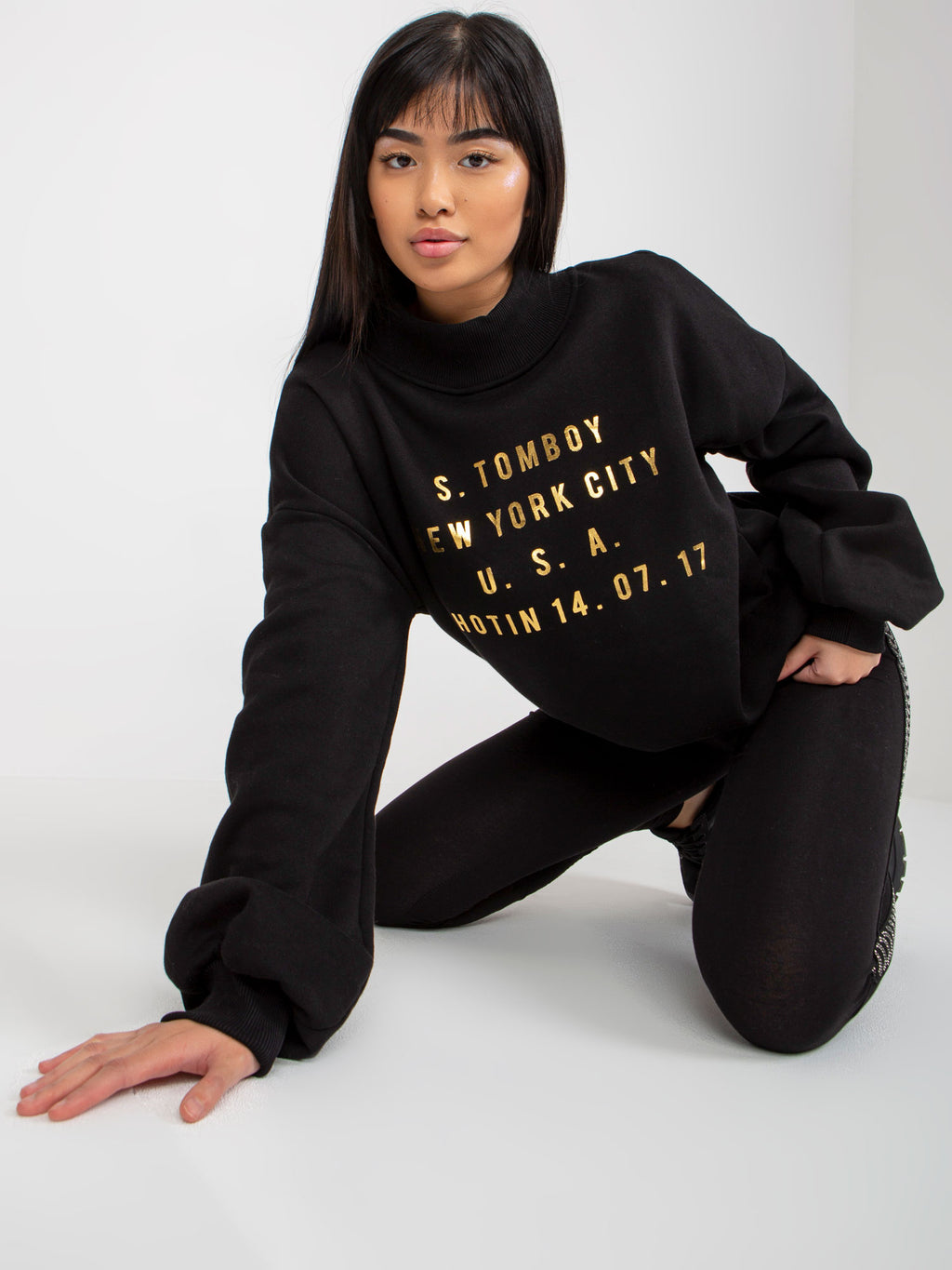 Bluza bez kaptura ex moda