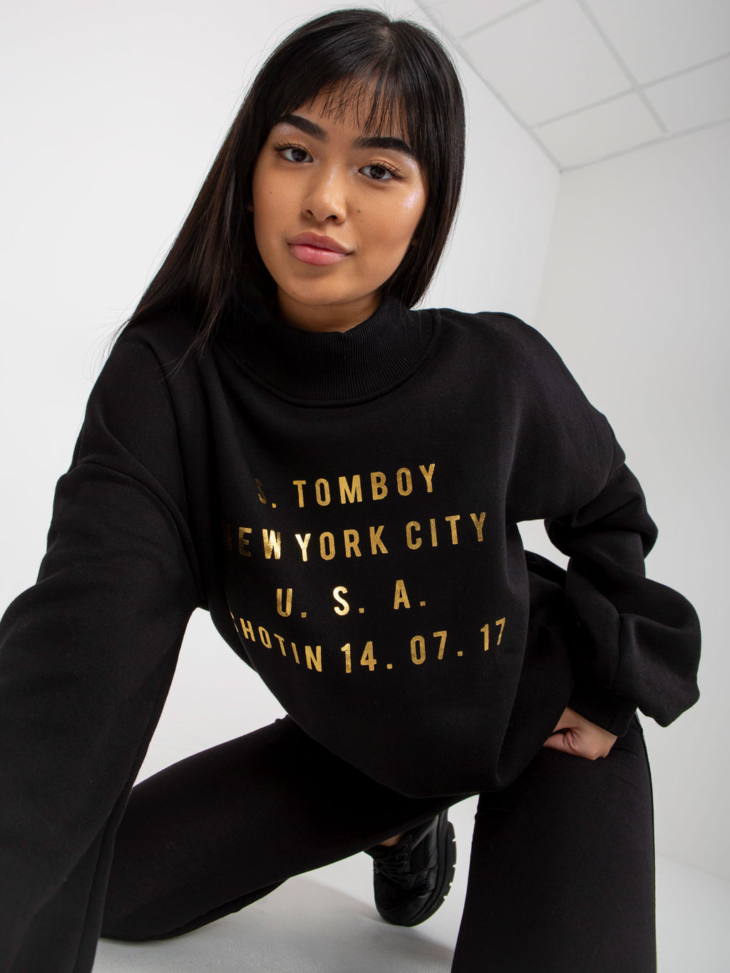 Bluza bez kaptura ex moda