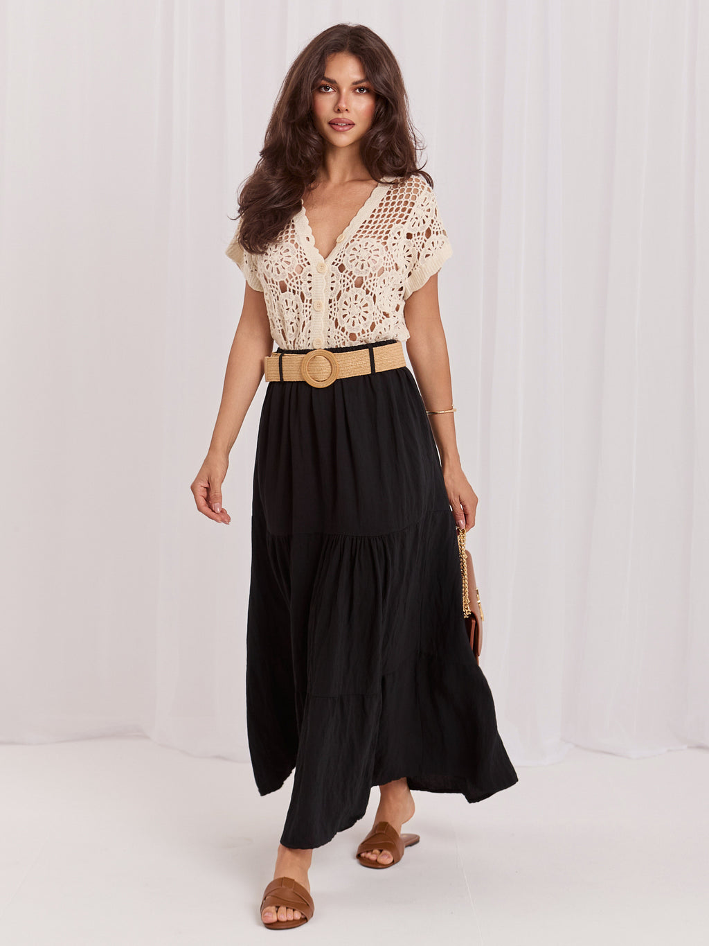 Spódnica rozkloszowana ITALY MODA