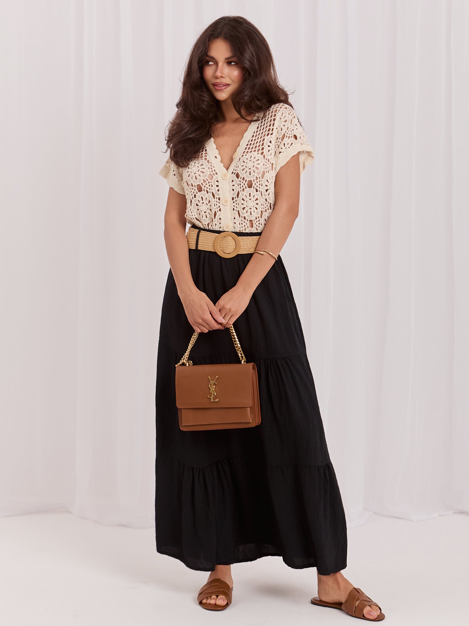 Spódnica rozkloszowana ITALY MODA