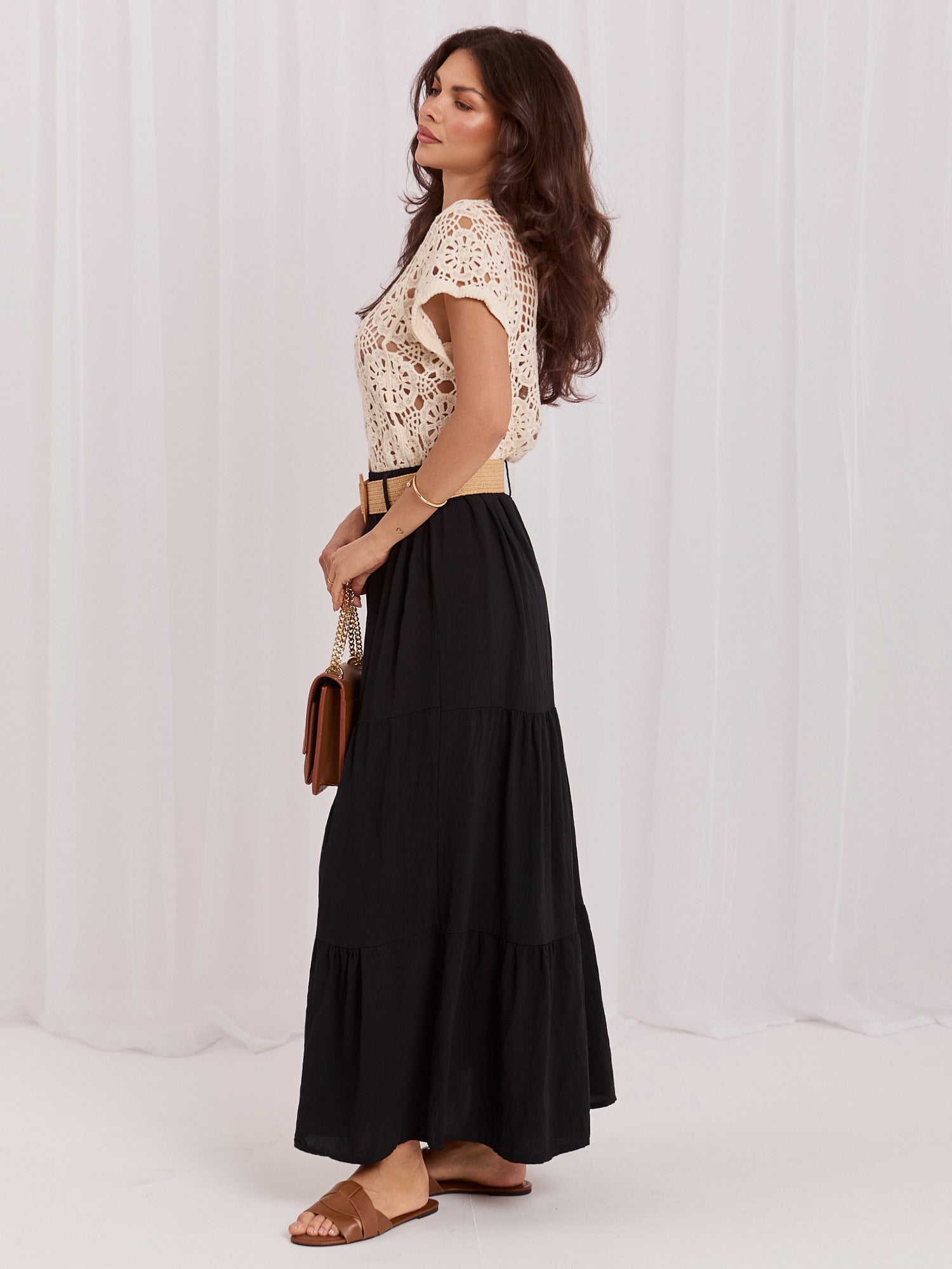 Spódnica rozkloszowana ITALY MODA