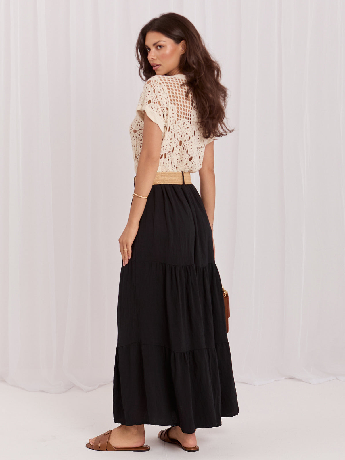 Spódnica rozkloszowana ITALY MODA