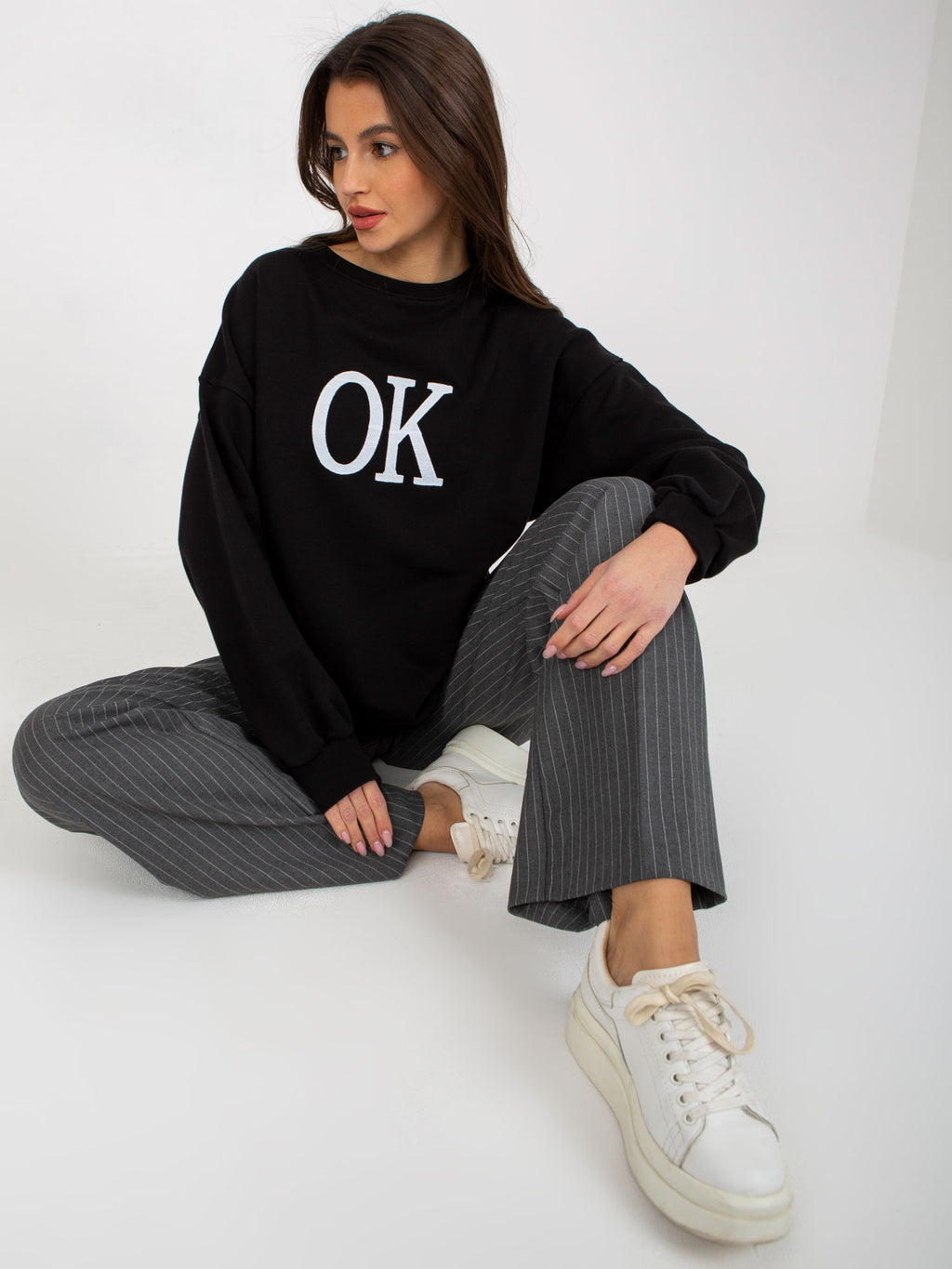Bluza bez kaptura ex moda