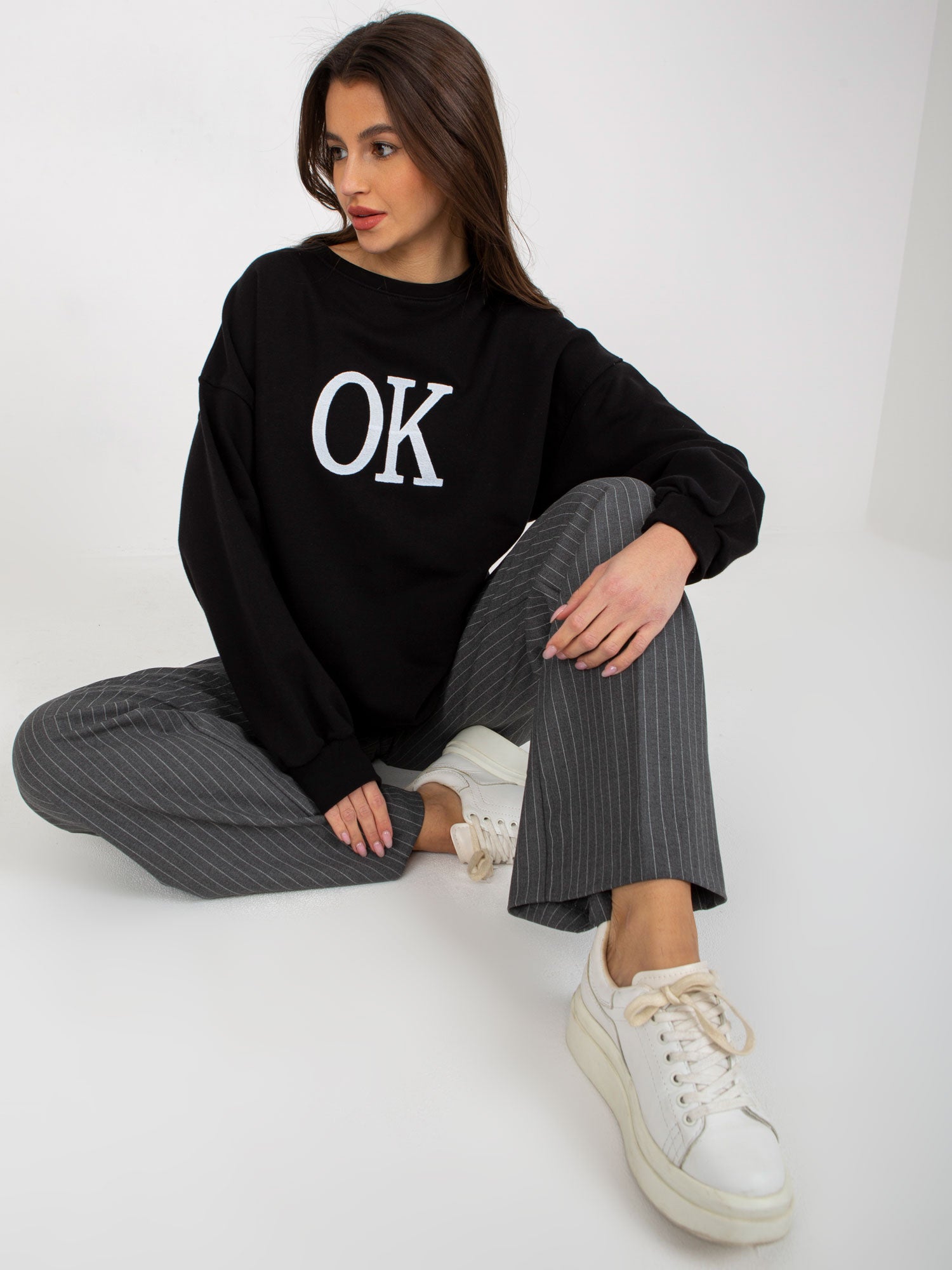 Bluza bez kaptura ex moda