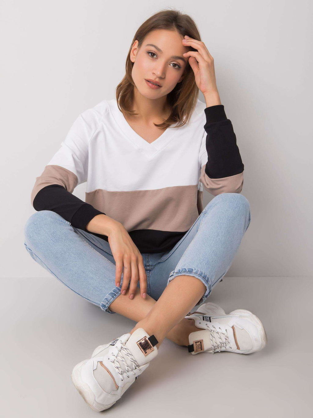 Bluza bez kaptura RUE PARIS