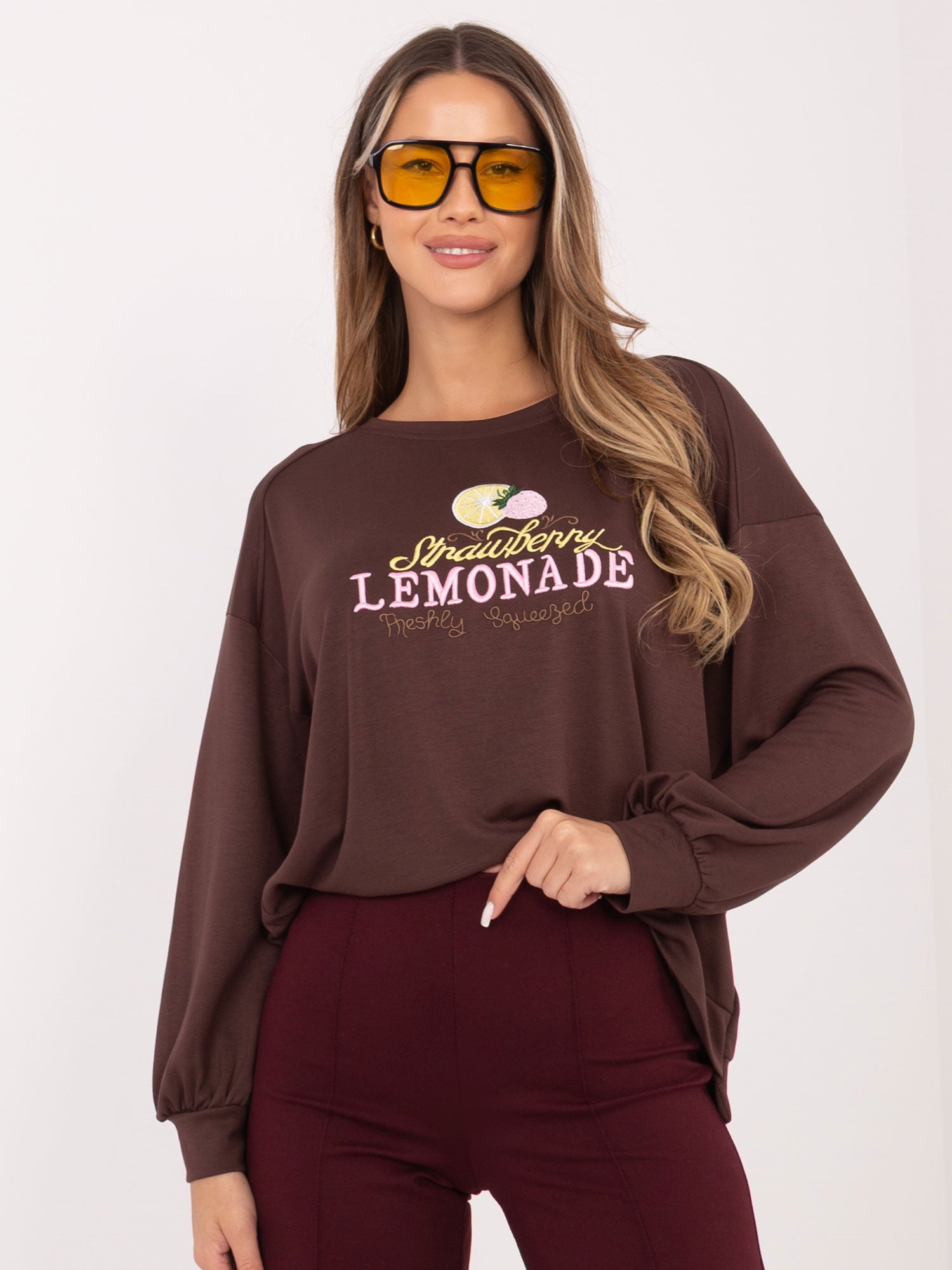 Bluza bez kaptura RUE PARIS