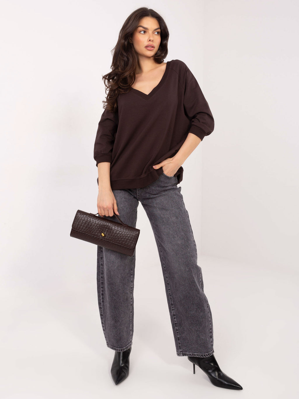 Bluza bez kaptura RUE PARIS