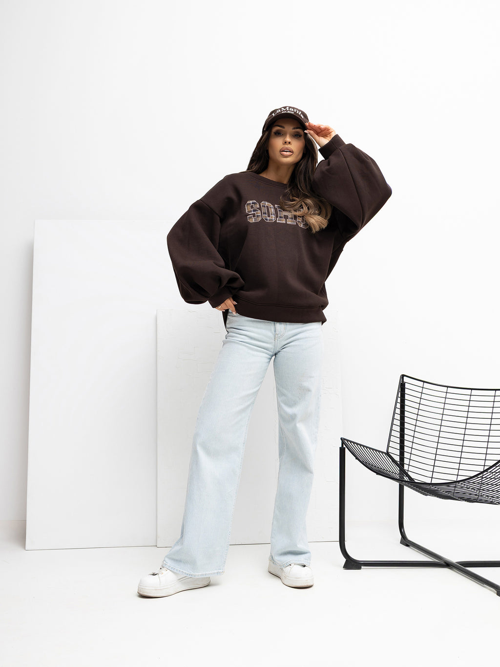 Bluza bez kaptura RUE PARIS