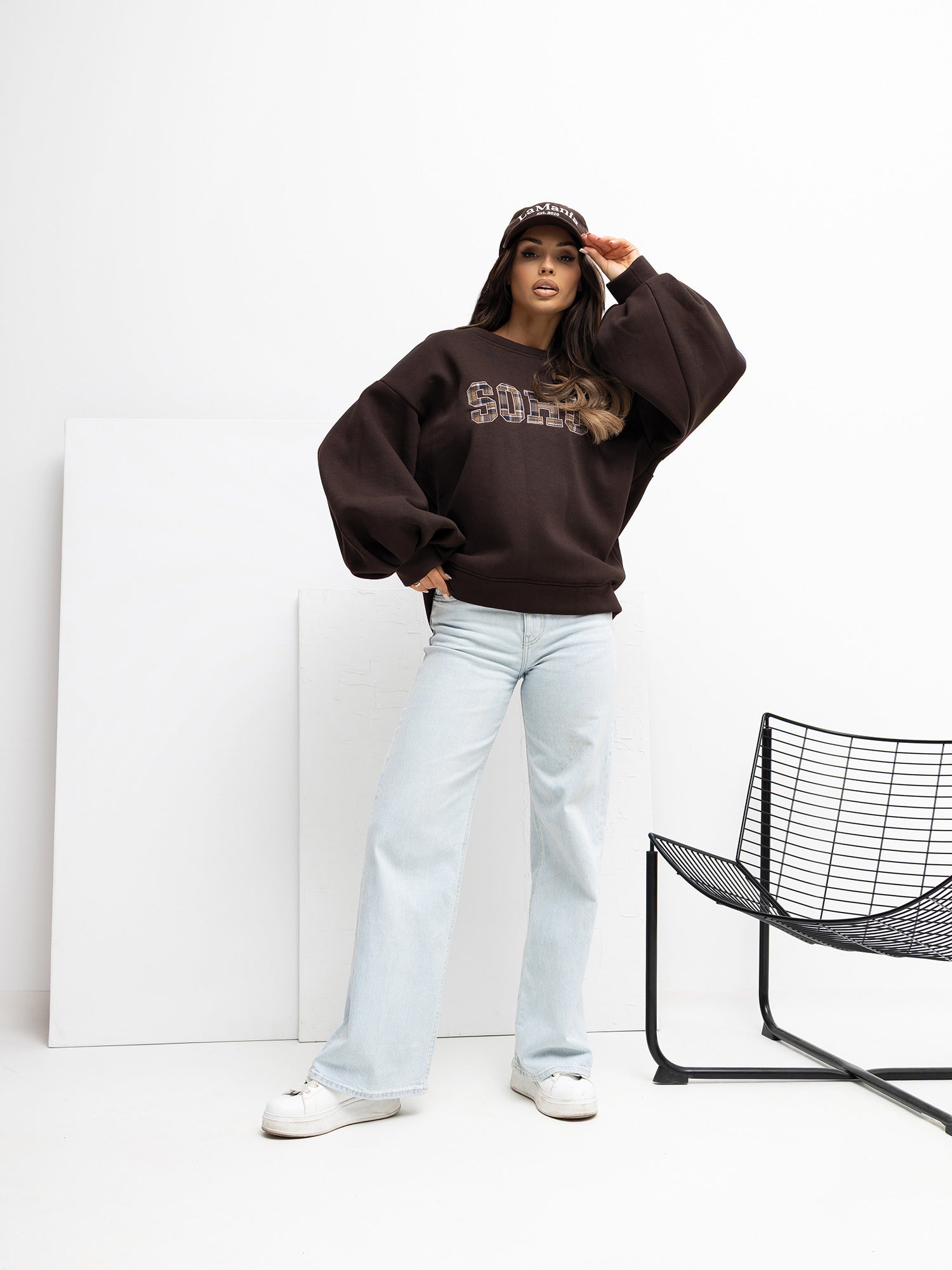 Bluza bez kaptura RUE PARIS
