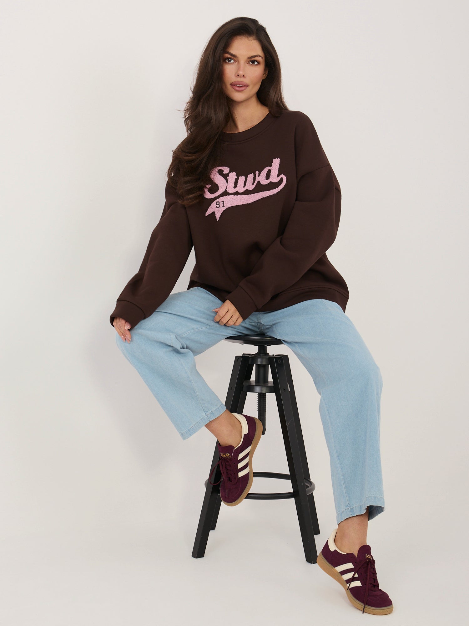 Bluza bez kaptura RUE PARIS