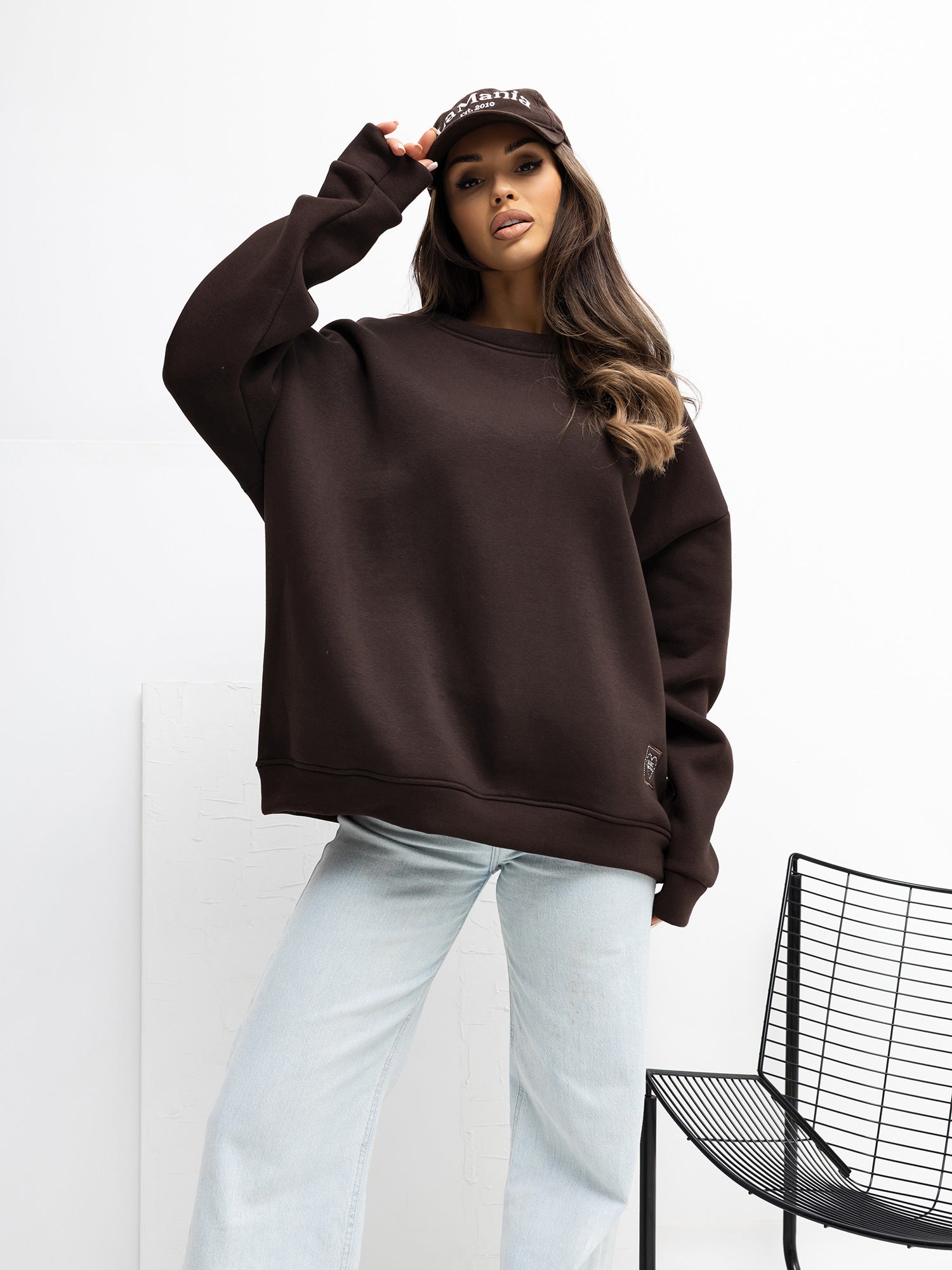 Bluza bez kaptura RUE PARIS