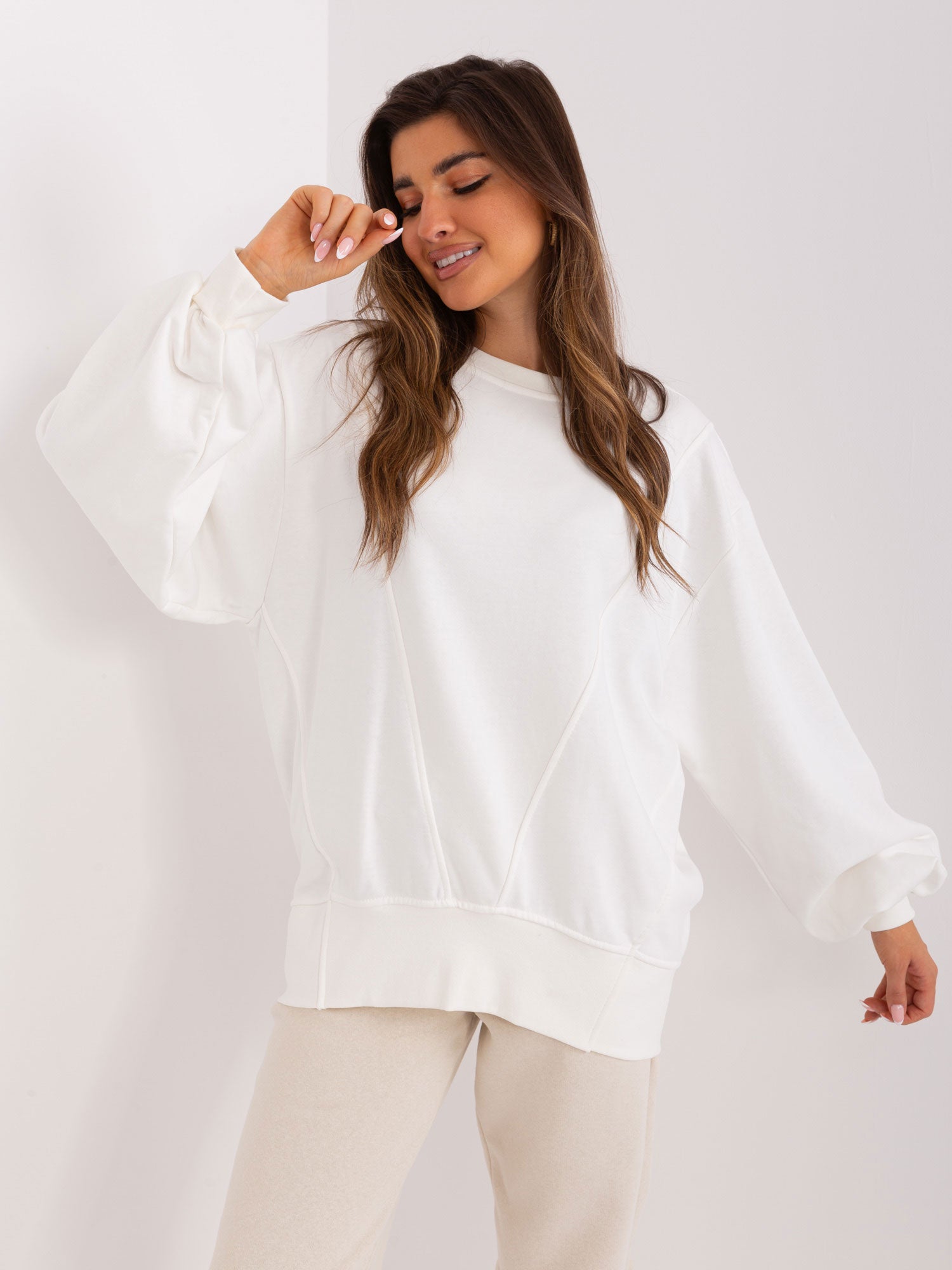 Bluza bez kaptura ex moda