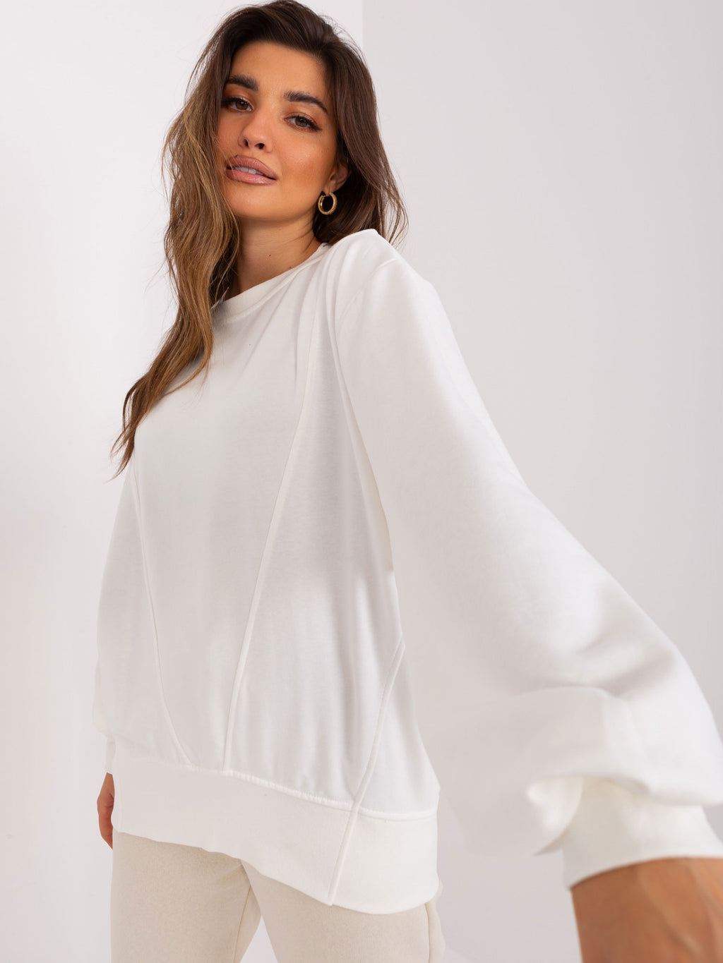 Bluza bez kaptura ex moda