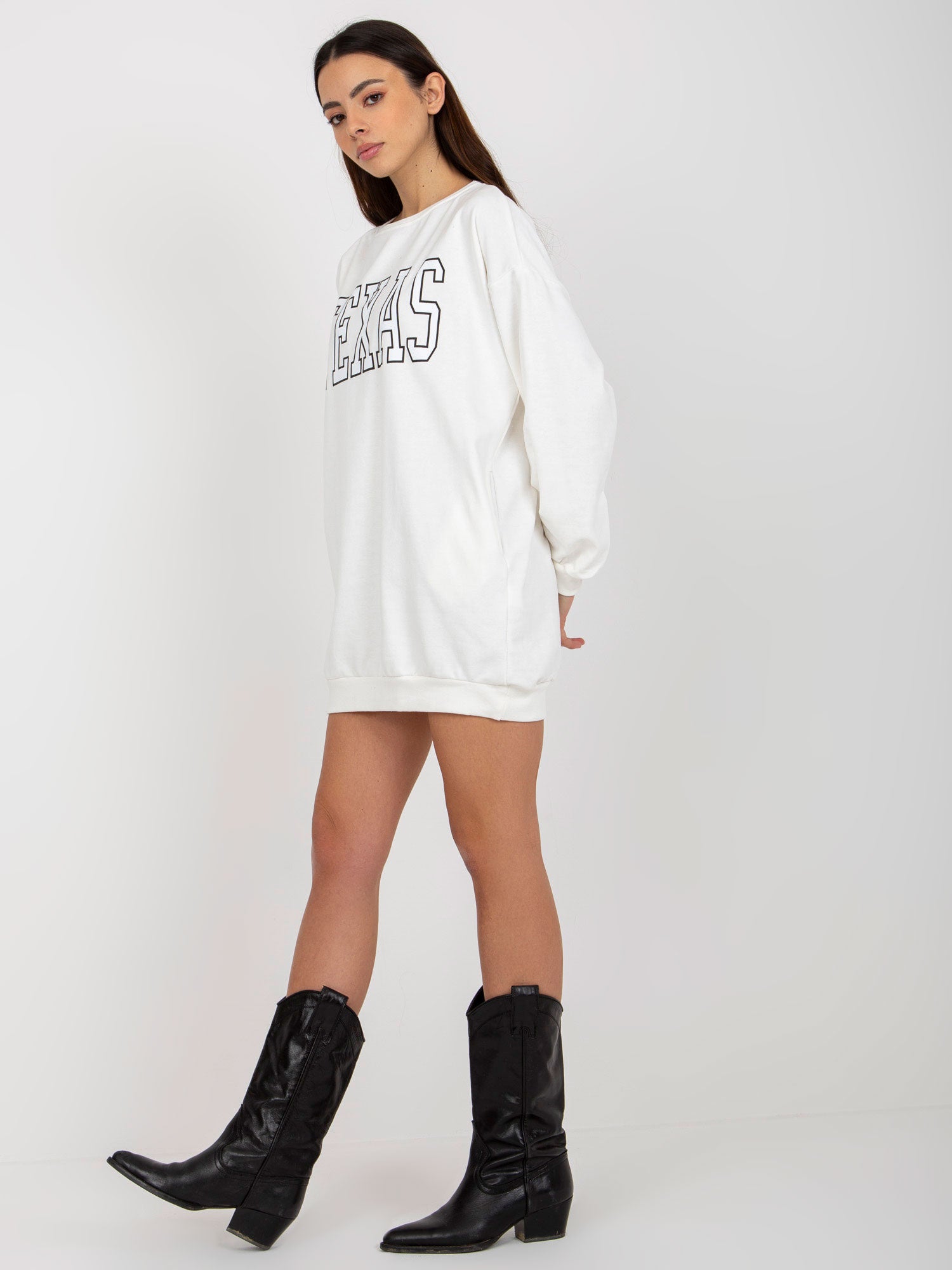 Bluza długa ex moda