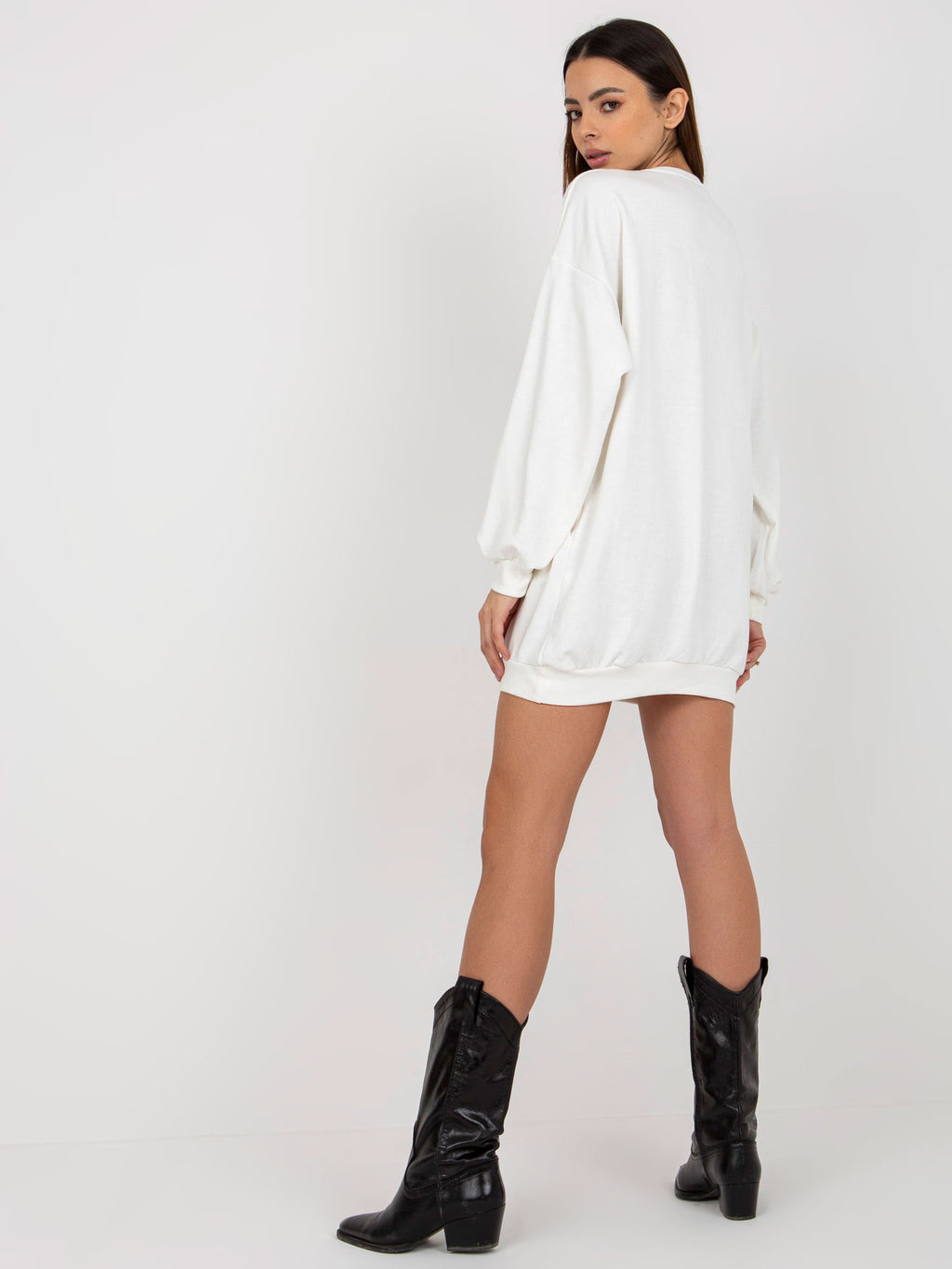 Bluza długa ex moda