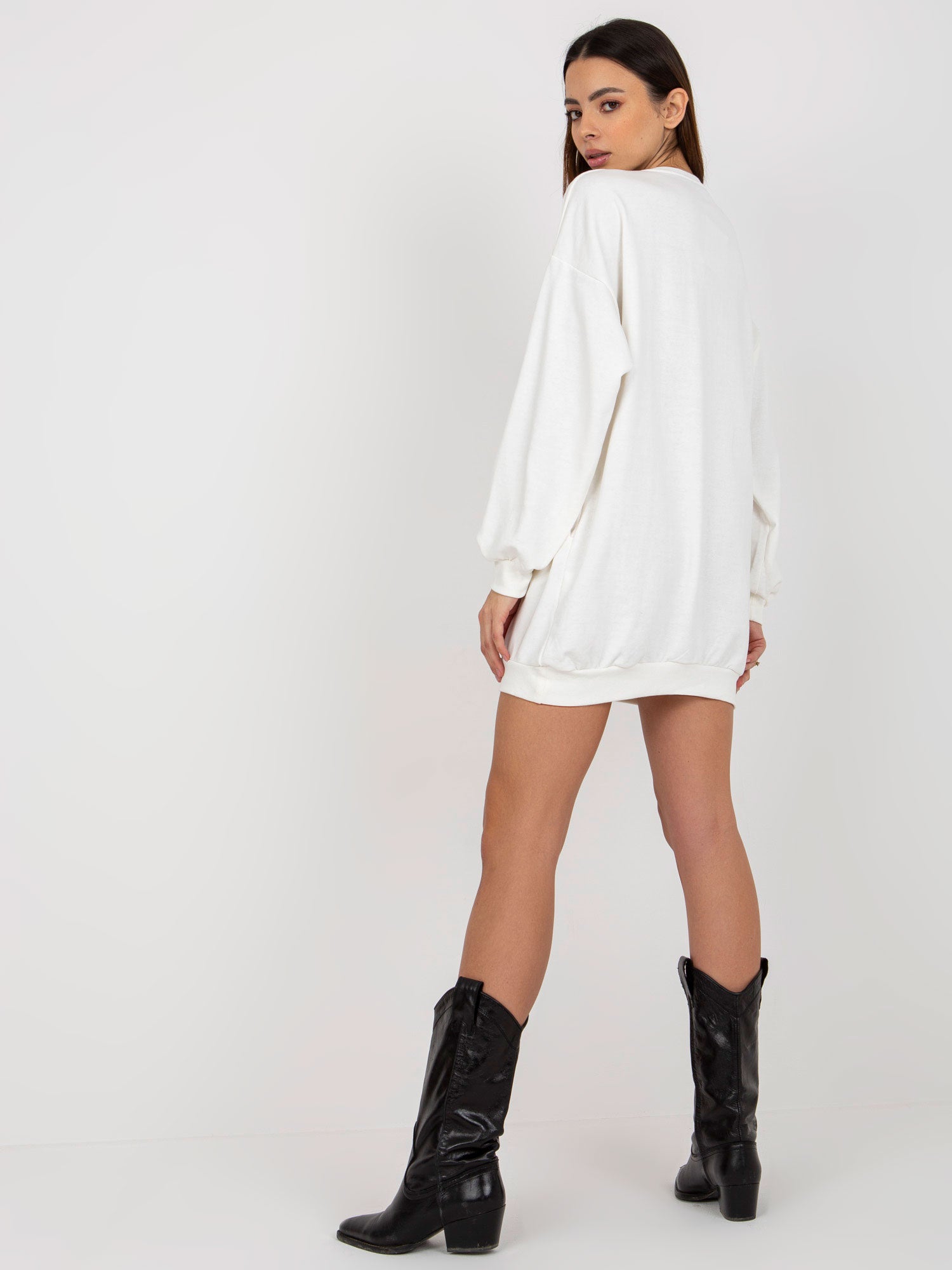 Bluza długa ex moda