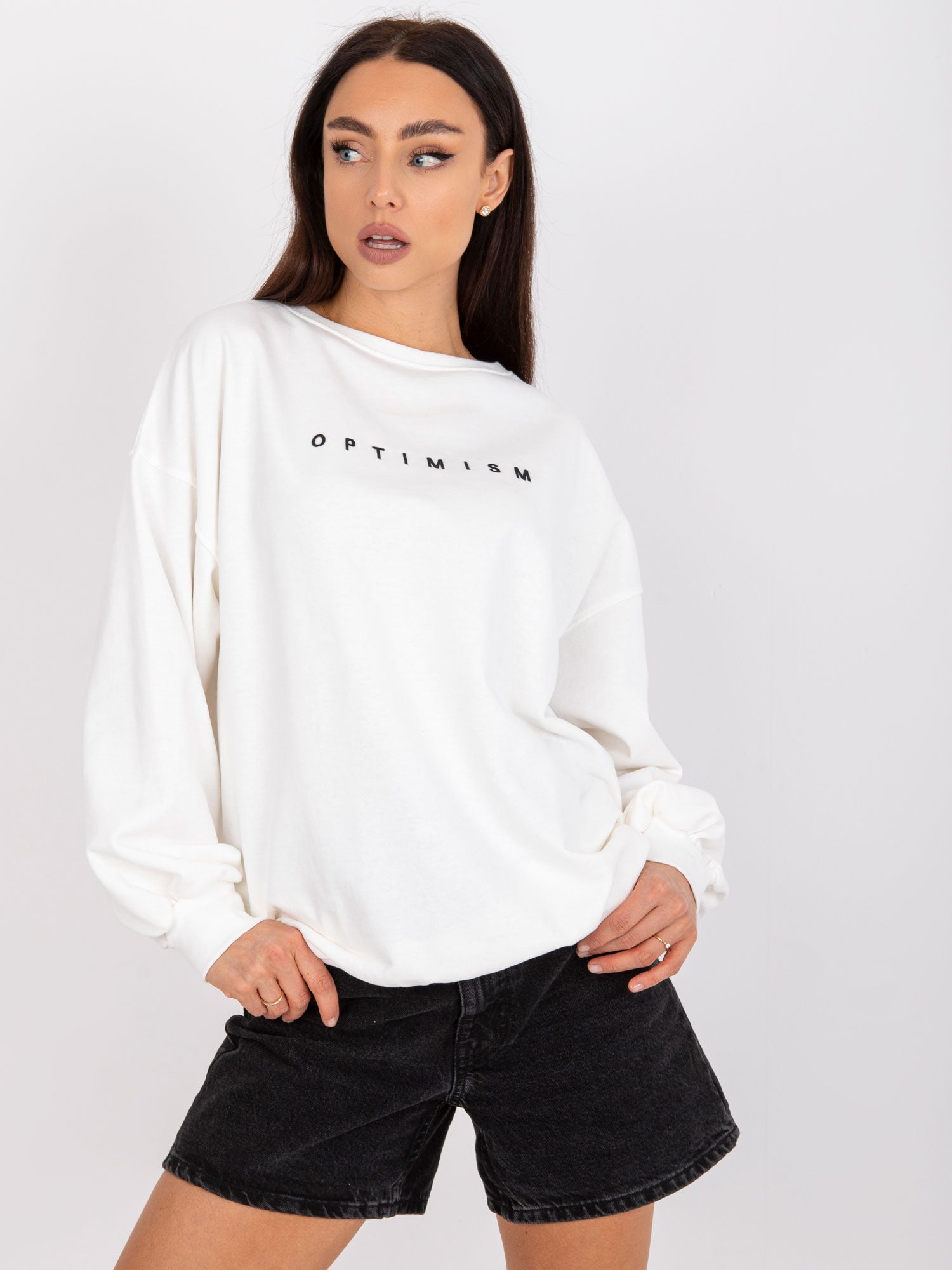 Bluza bez kaptura ex moda