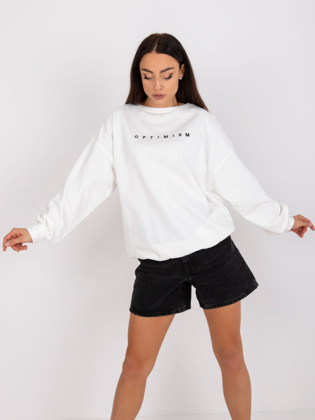 Bluza bez kaptura ex moda