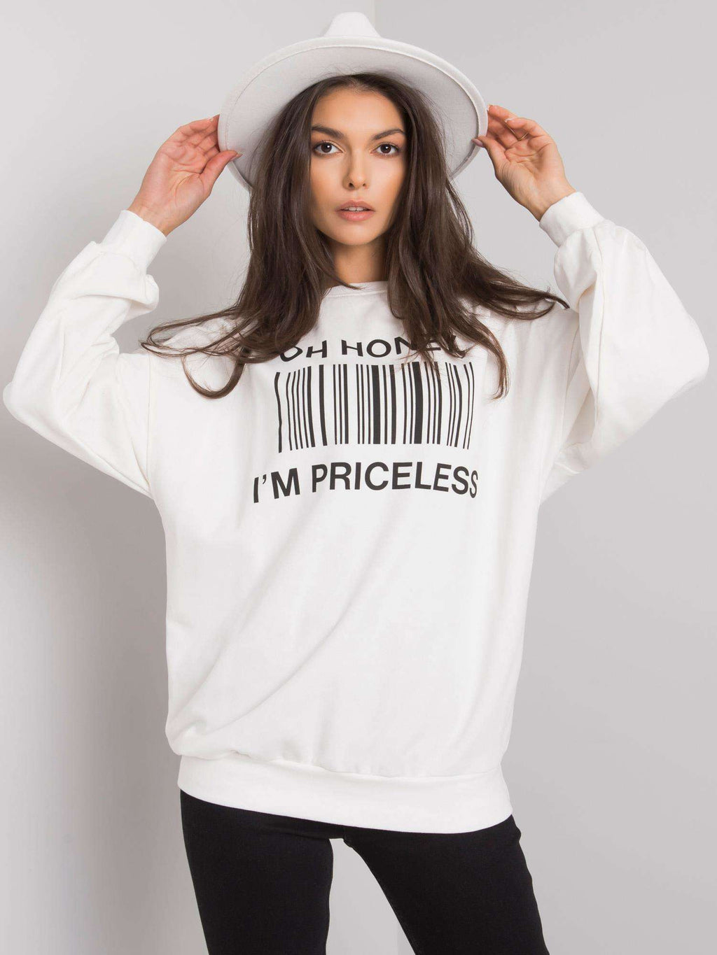 Bluza bez kaptura ex moda