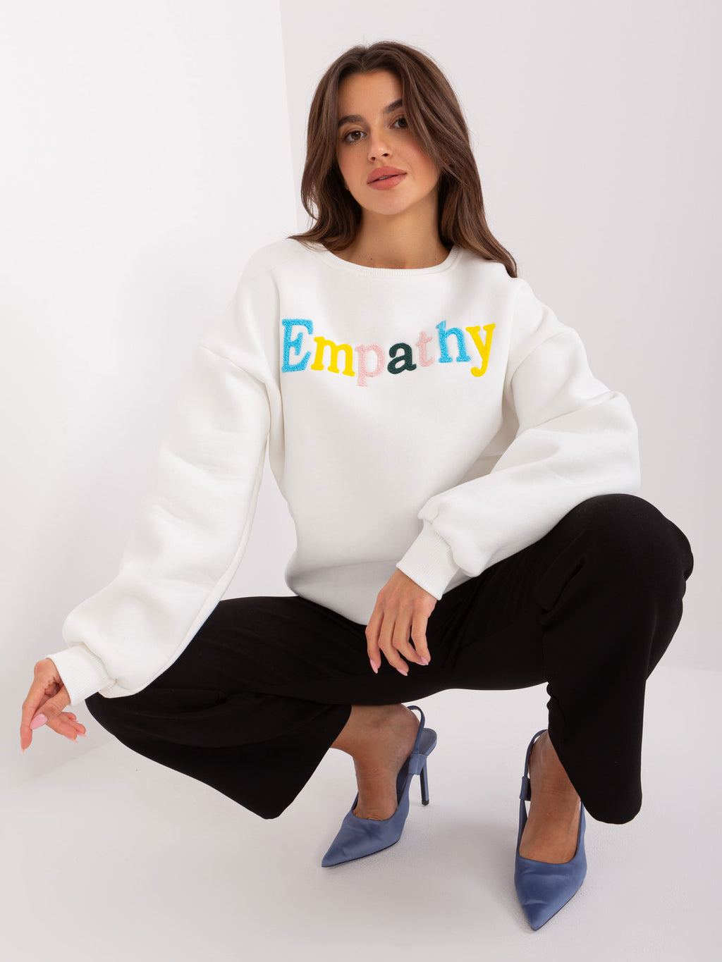 Bluza bez kaptura Wow Donna