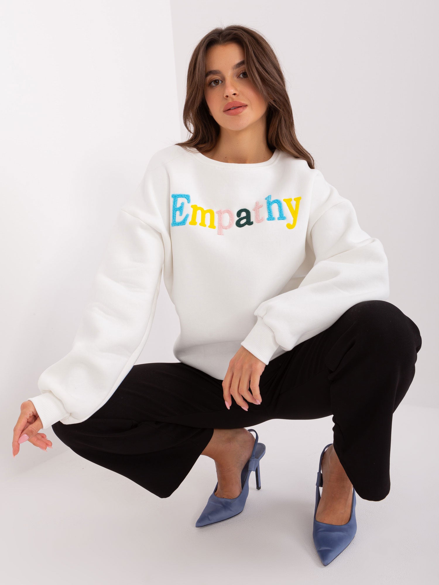 Bluza bez kaptura Wow Donna