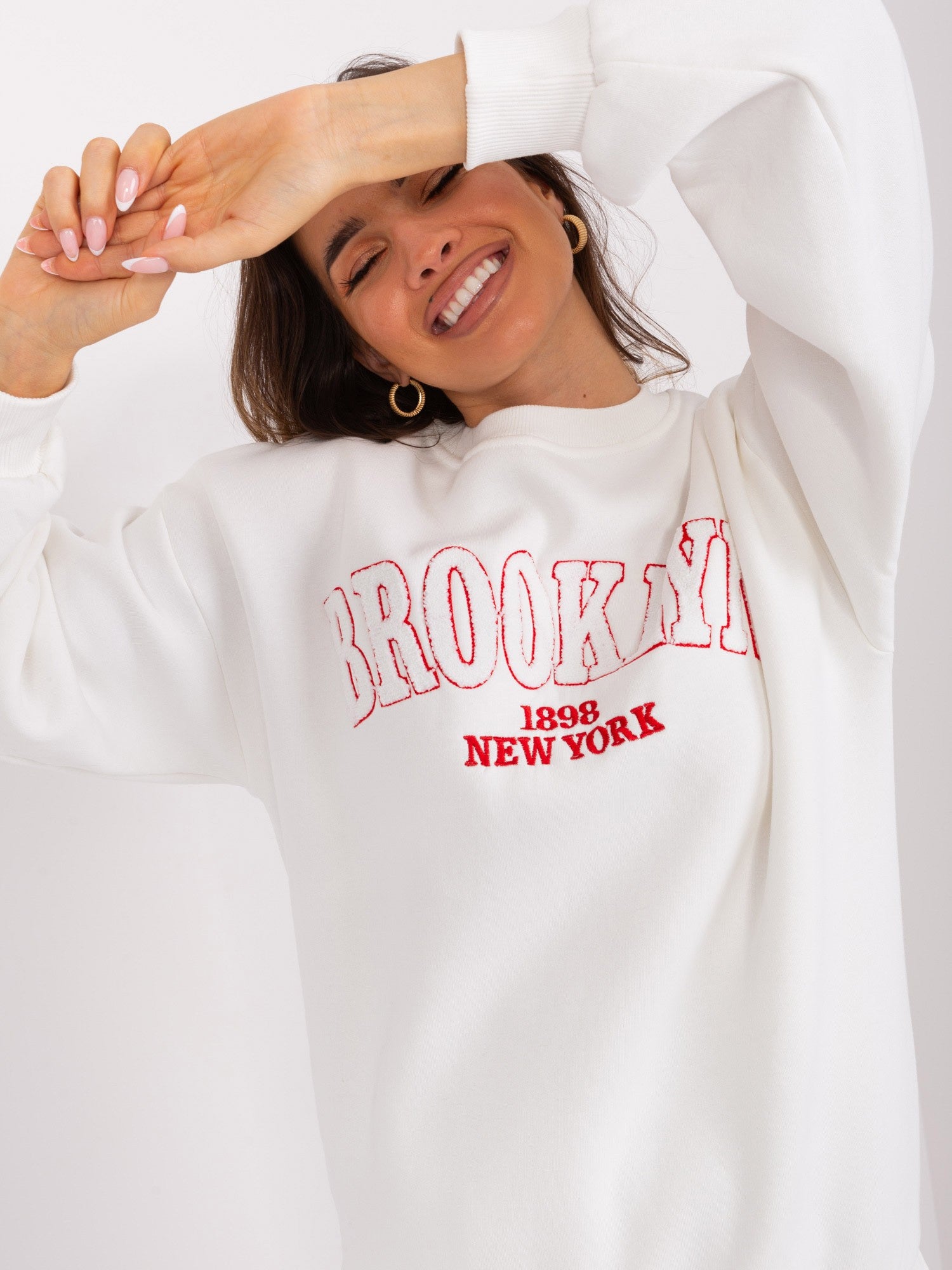 Bluza bez kaptura My Red Lips