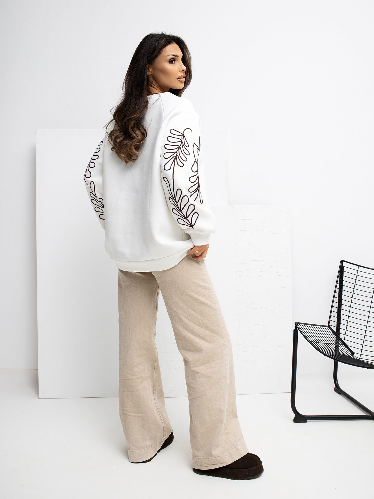 Bluza bez kaptura RUE PARIS