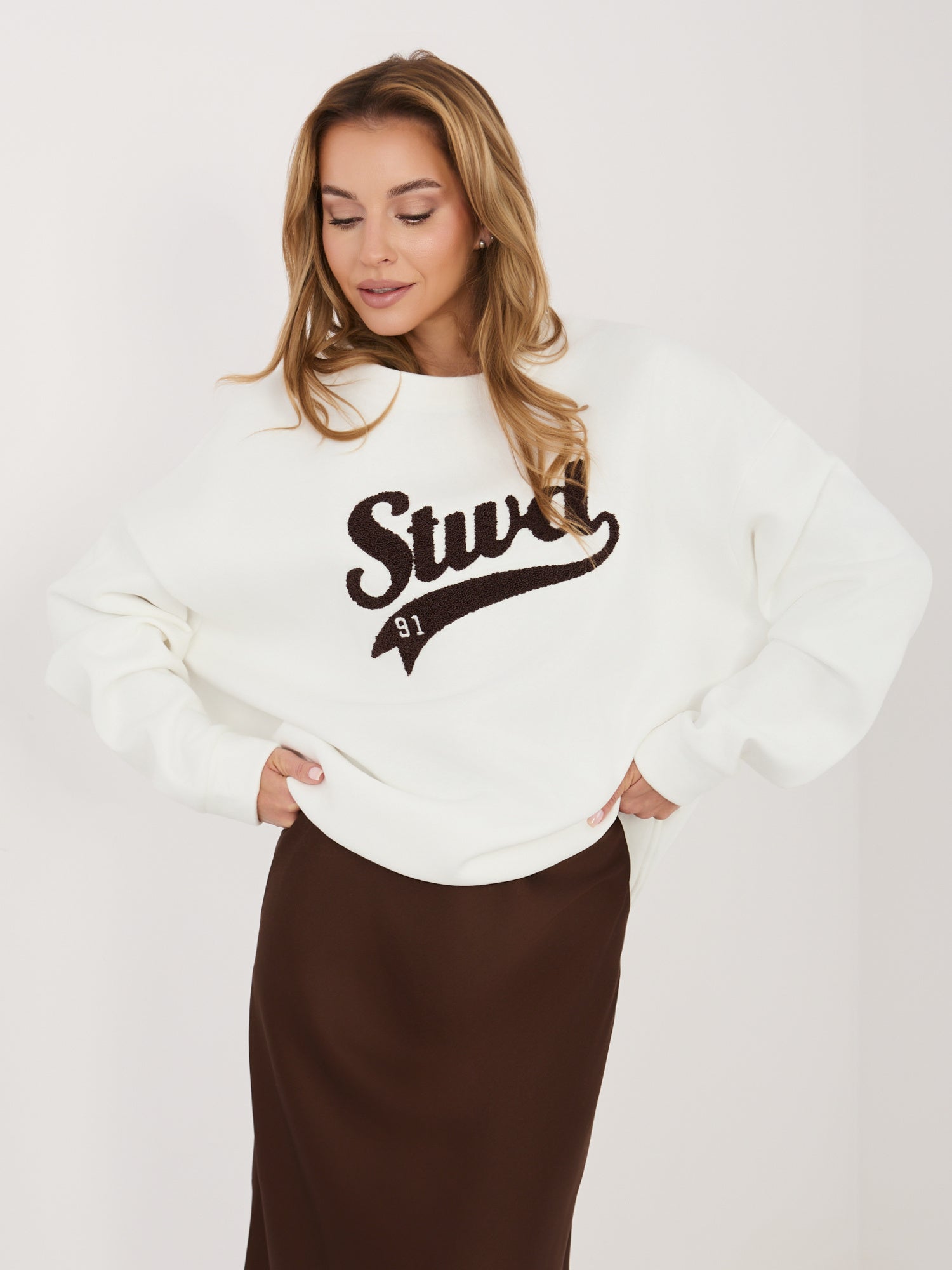 Bluza bez kaptura RUE PARIS
