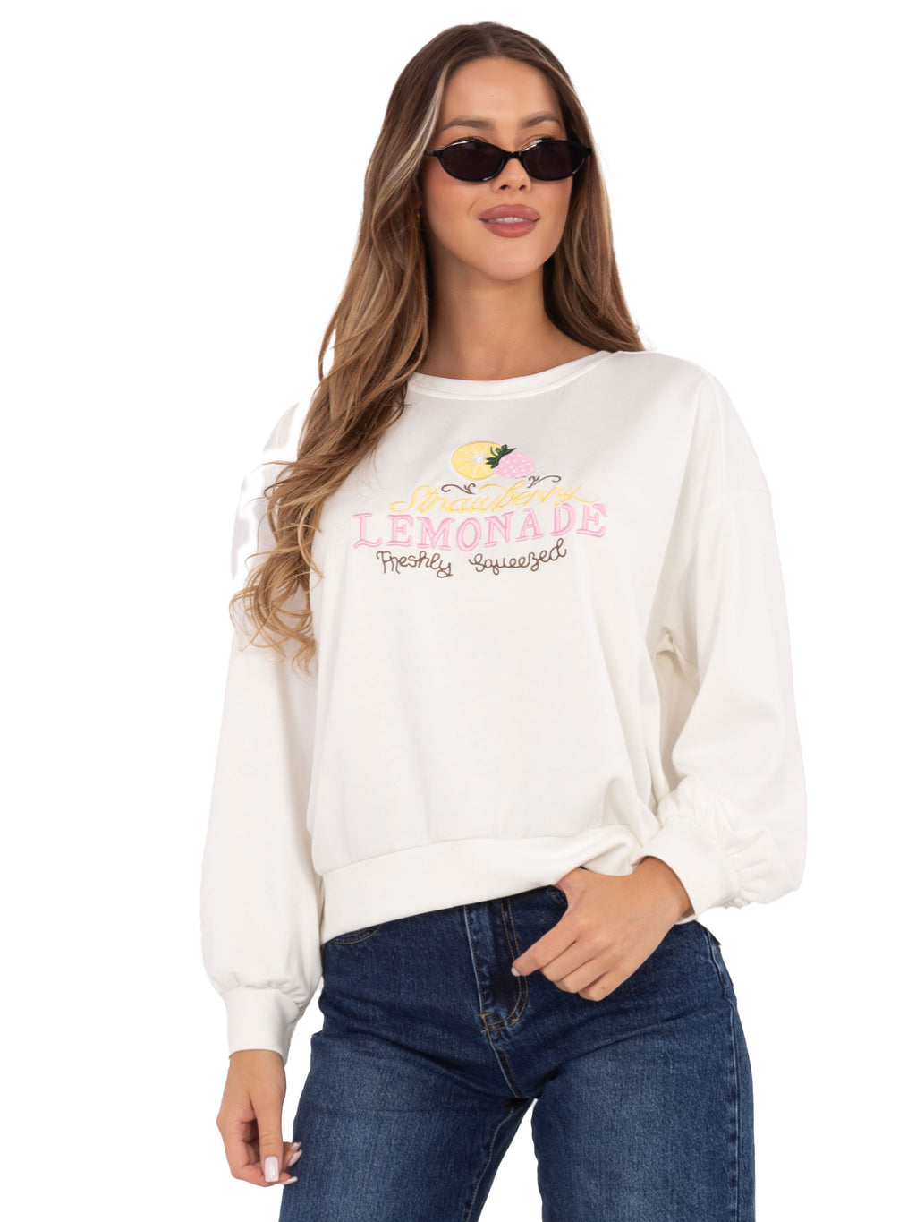 Bluza bez kaptura RUE PARIS
