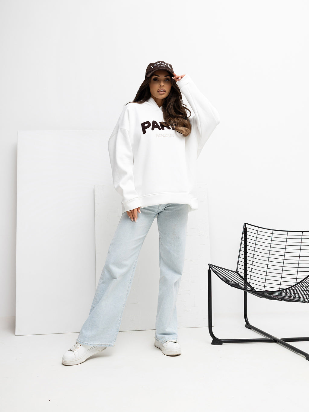 Bluza z kapturem RUE PARIS