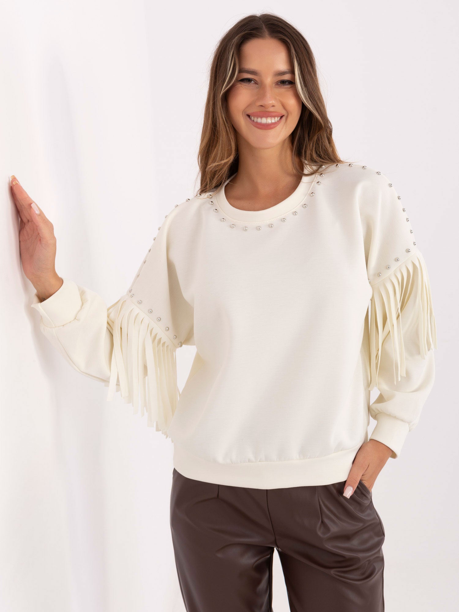 Bluza bez kaptura RUE PARIS