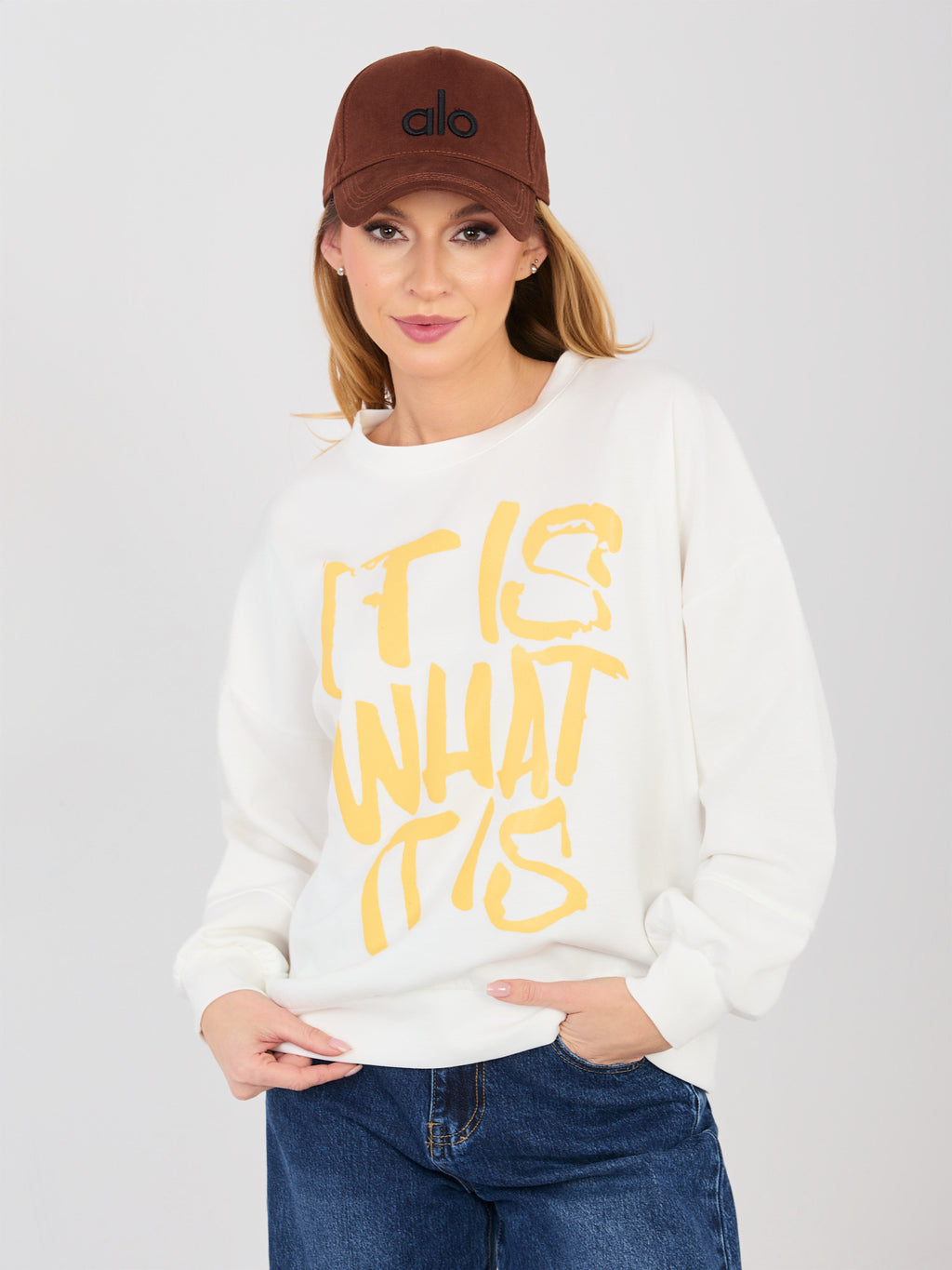 Bluza z nadrukiem RUE PARIS