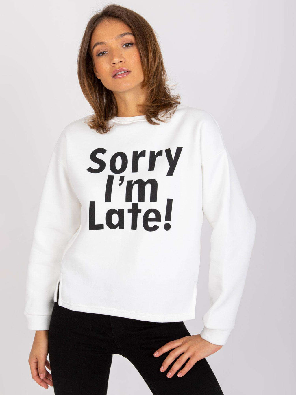 Bluza bez kaptura ex moda
